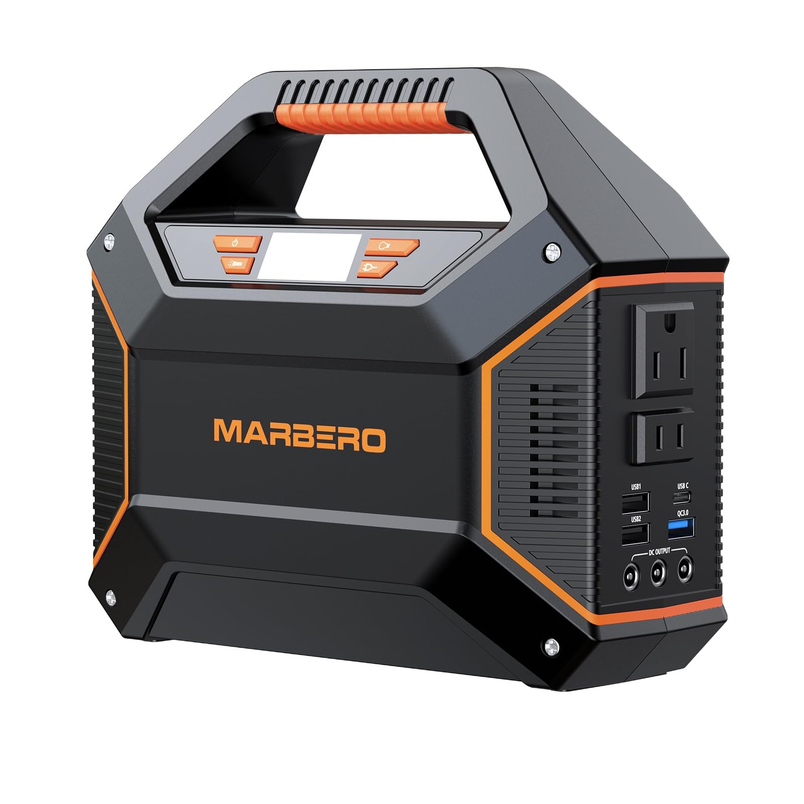 MARBERO Portable Power Station 155Wh, 100W Portable Generator 42,000mAh