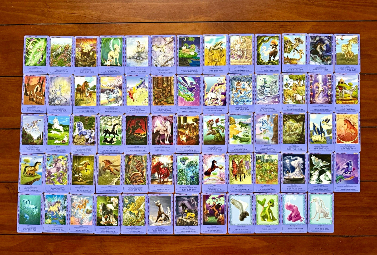Bella Sara Magical Friends 64 Card Lot All Commons & 27 Rare/Energy Cards LP-MP Bella Sara Magical Friends 64 Card Lot All Commons & 27 Rare/Energy Cards LP-MP