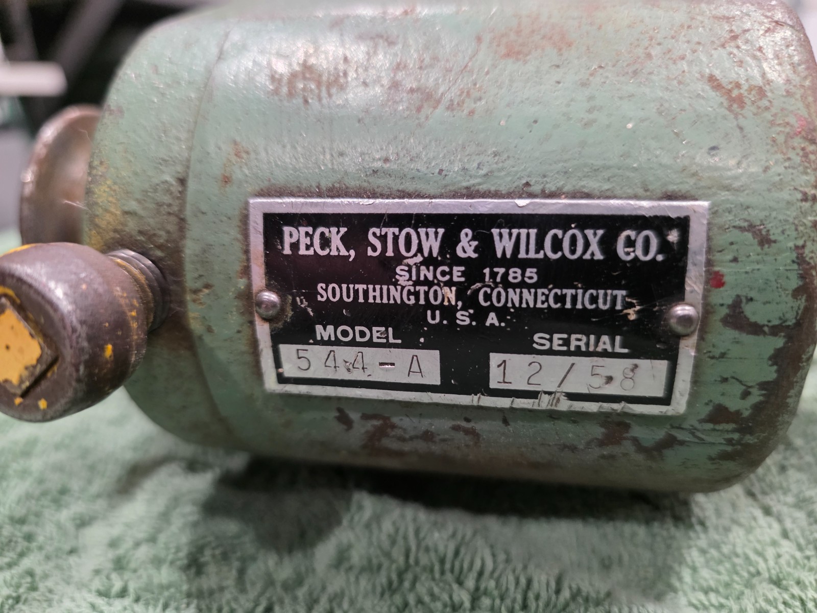 Peck, Stow & Wilcox Mechanical Bead Roller Model 344-A Peck, Stow & Wilcox Mechanical Bead Roller Model 344-A