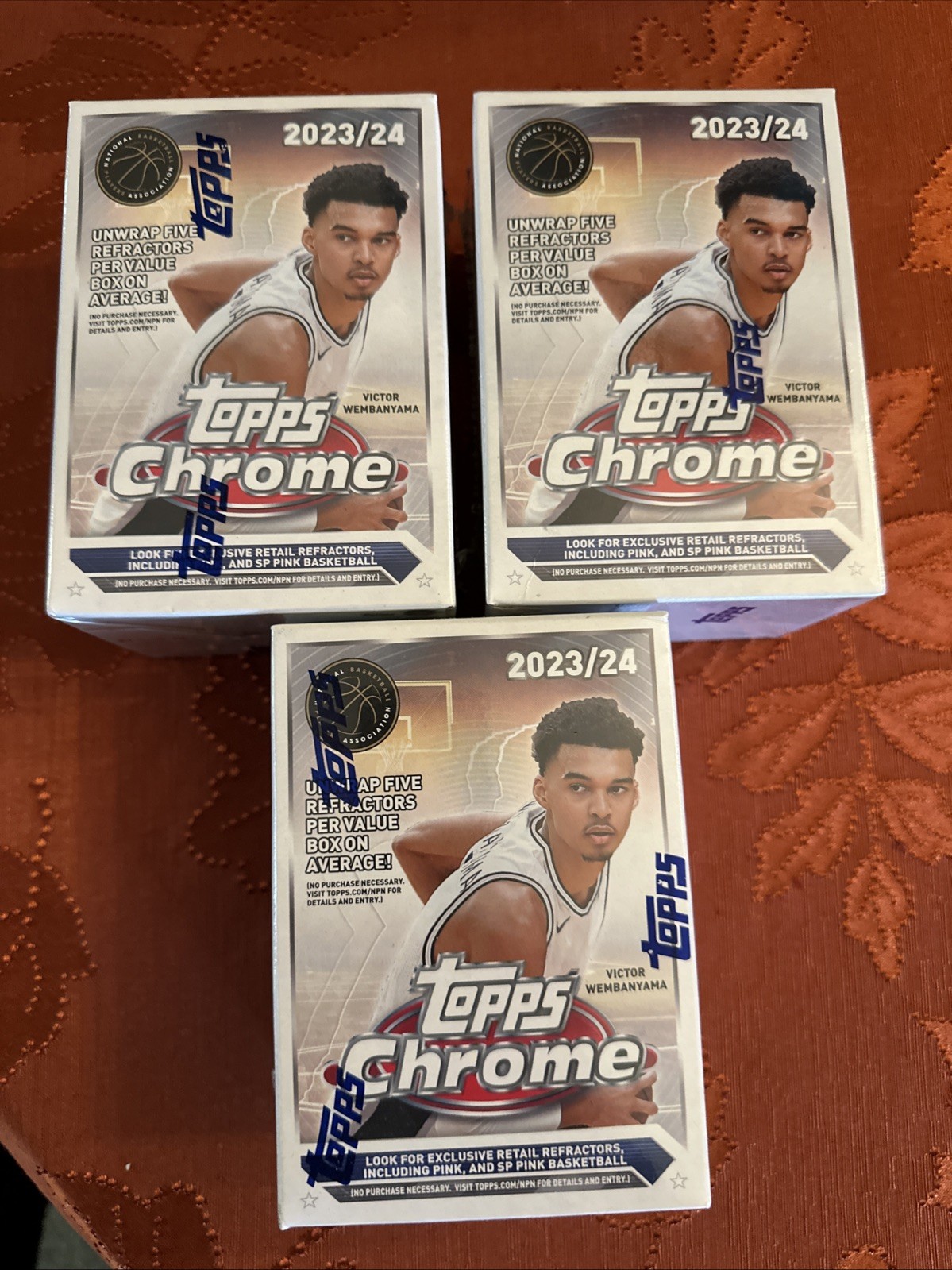 2023-24 Topps Chrome Basketball Blaster Box 2023-24 Topps Chrome Basketball Blaster Box