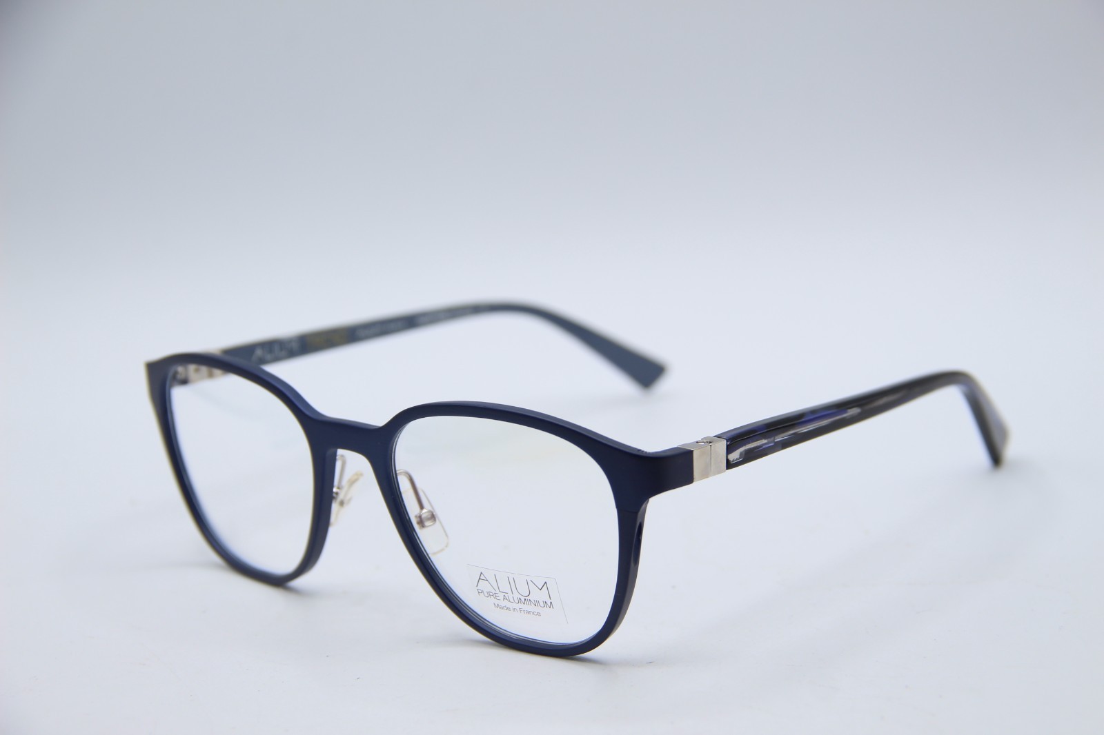 NEW ALIUM TREND 2 957 DARK BLUE TORT TEMPLES AUTHENTIC EYEGLASSES 51-20
