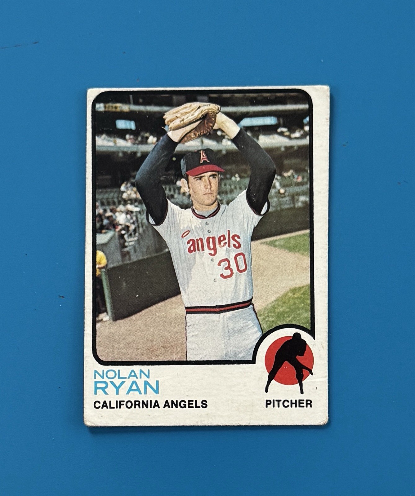1973 TOPPS NOLAN RYAN HOF 1973 TOPPS NOLAN RYAN HOF