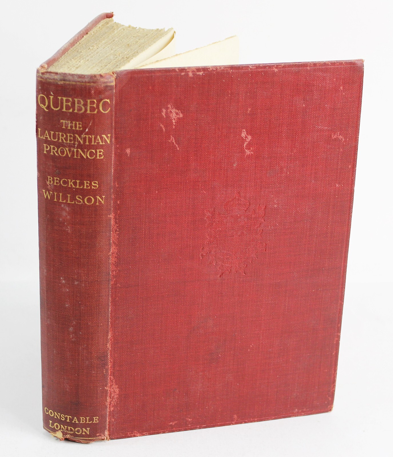 QUEBEC The Laurentian Province by Beckles Willson 1913 1st Edition Illustrated