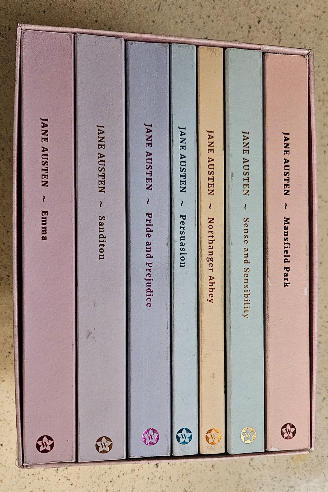 Sealed Jane Austen Collection Deluxe 6-Book Harcover Boxed Set [Retails $49.95]