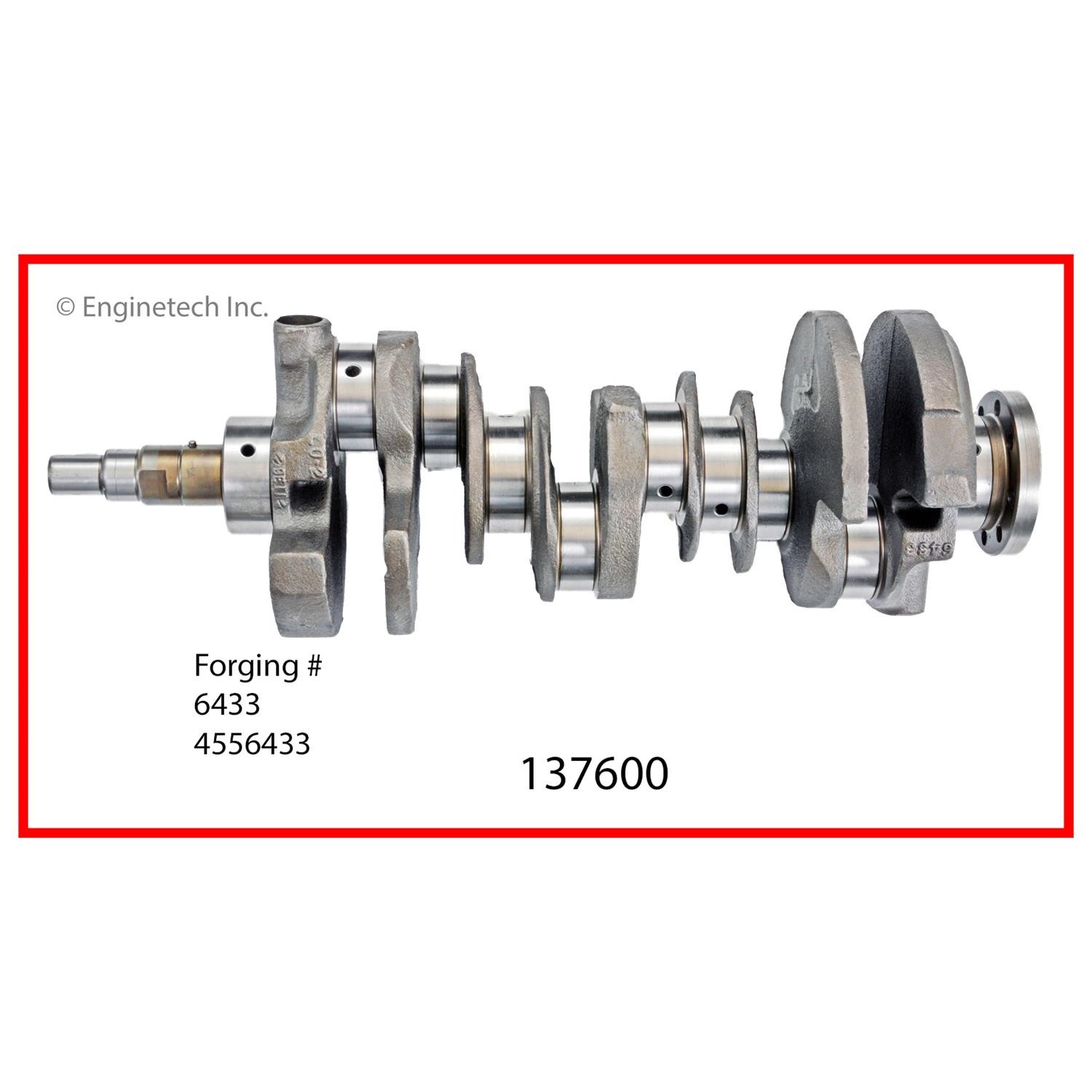 Crankshaft Kit for 1991-2010 Chrysler Dodge 3.8L 232 OHV V6