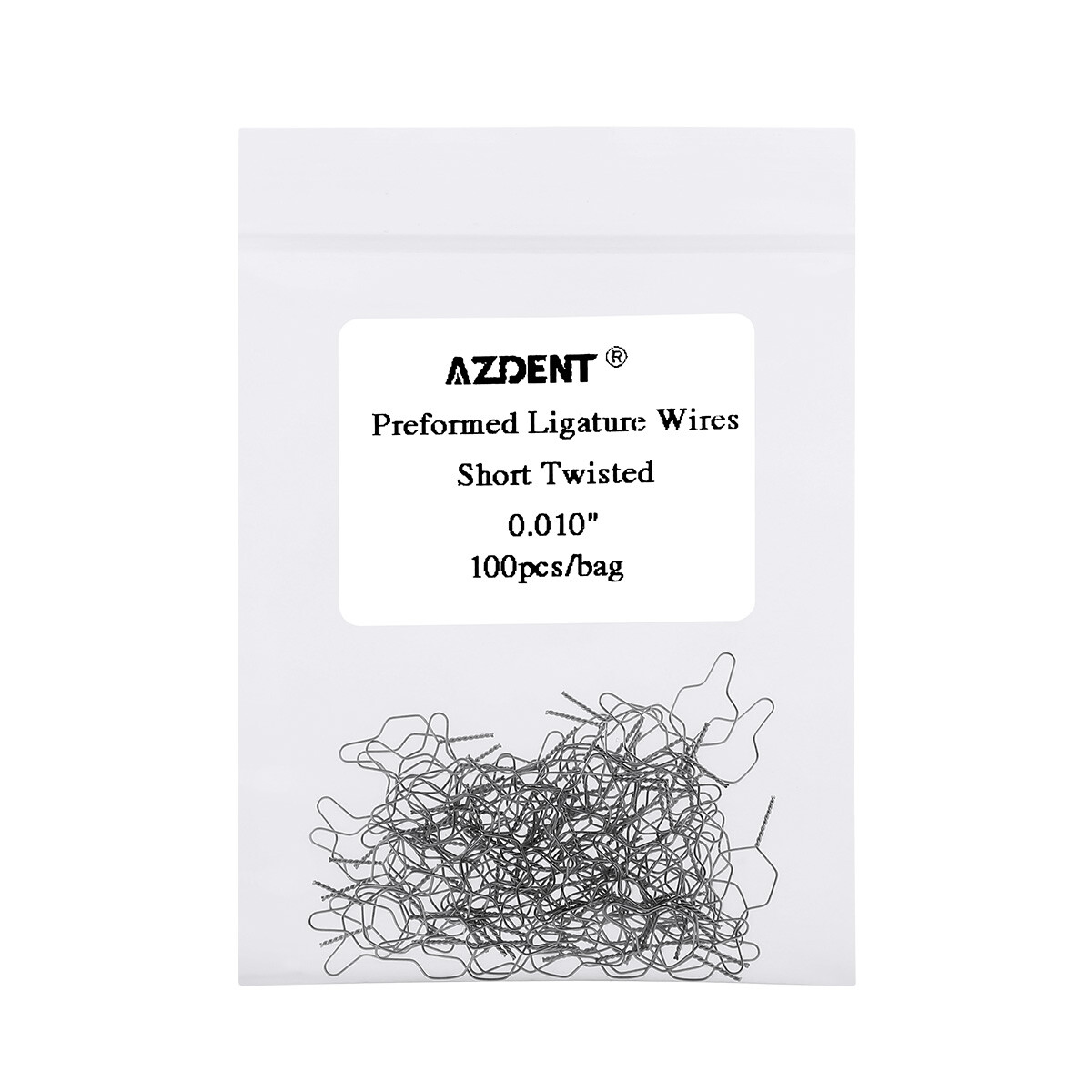 Dental Orthodontic Preformed Wire Metal Steel Ligature Ties Short Long Twist Dental Orthodontic Preformed Wire Metal Steel Ligature Ties Short Long Twist