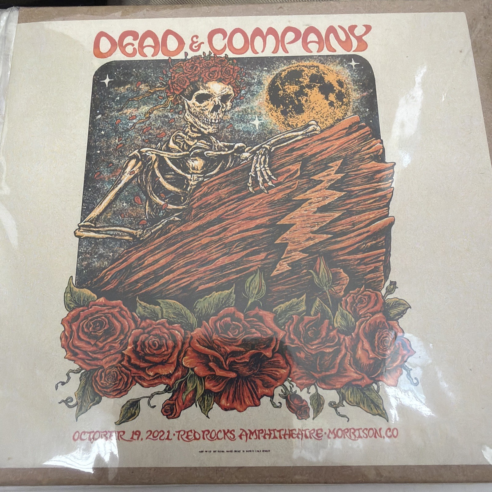 Dead and Company Red Rocks Amphitheater 10/19/2021 3 CD Set Dead and Company Red Rocks Amphitheater 10/19/2021 3 CD Set