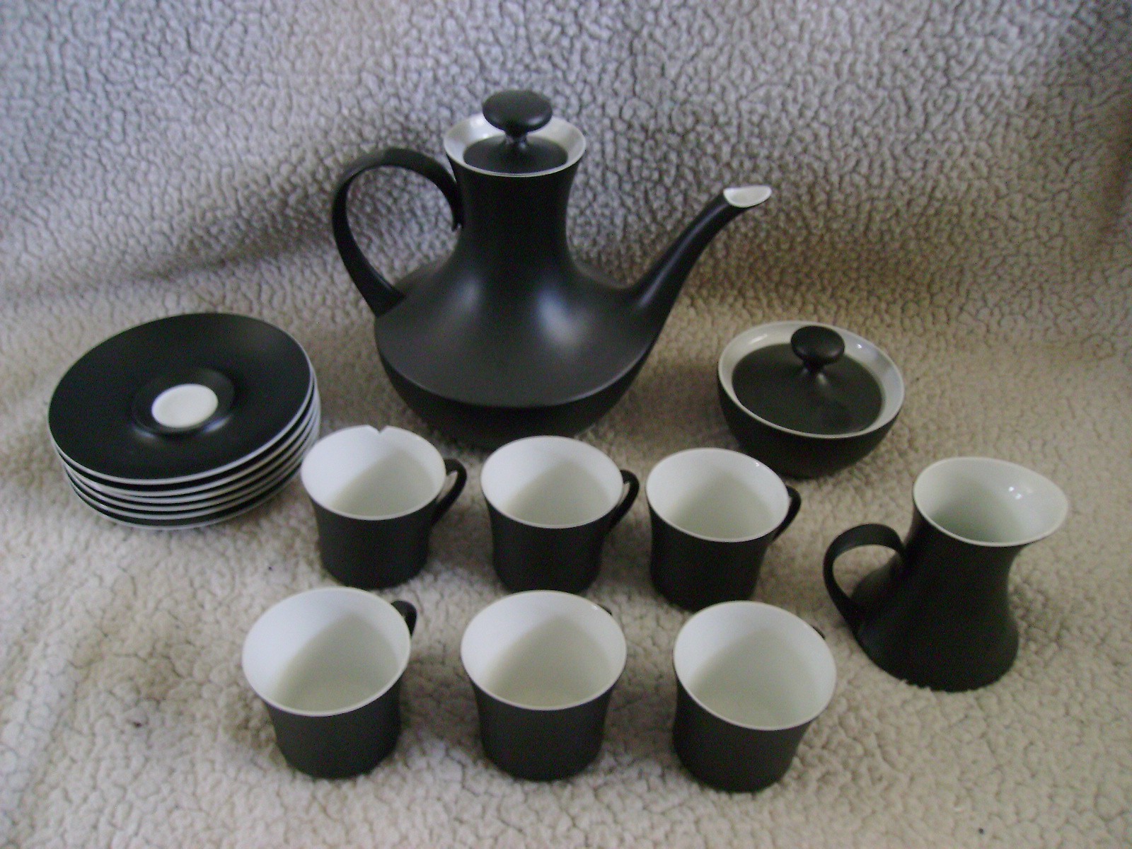 Espana Noche Block Bidasoa China Tea Set