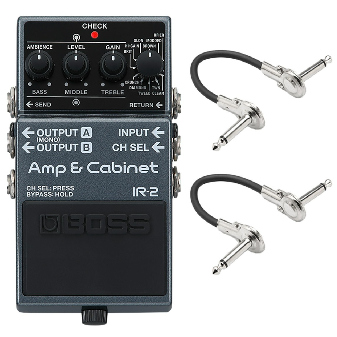 New Boss IR-2 Amp & Cabinet Guitar Effects Pedal