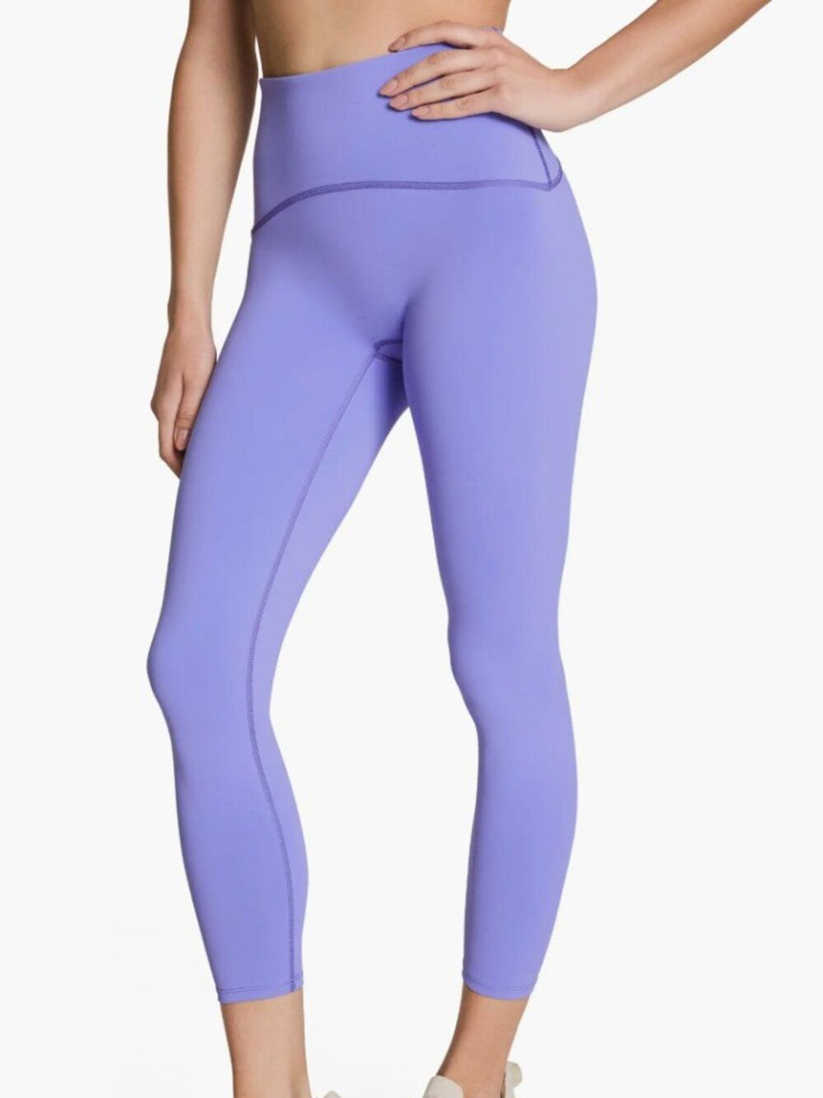 SPANXshape Booty Boost 7/8 Leggings Light Amethyst Purple Small NWT