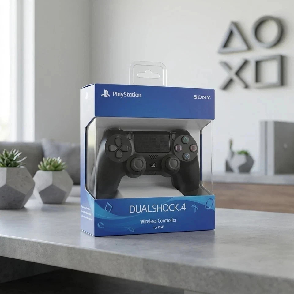 Playstation PS4 DualShock 4 Wireless OEM Controller - Jet Black Playstation PS4 DualShock 4 Wireless OEM Controller - Jet Black