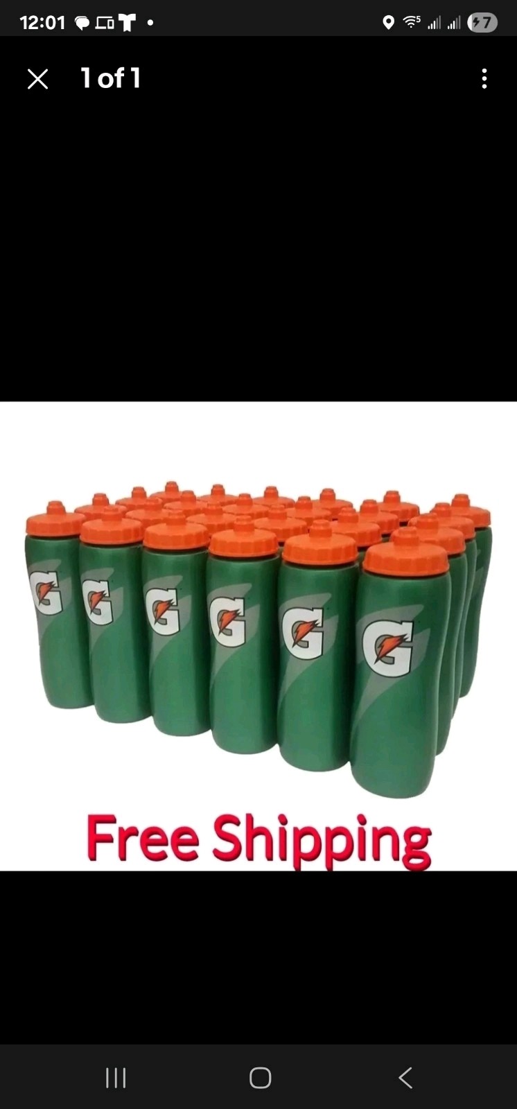 gatorade water bottle 32 oz Lot Of 20 gatorade water bottle 32 oz Lot Of 20