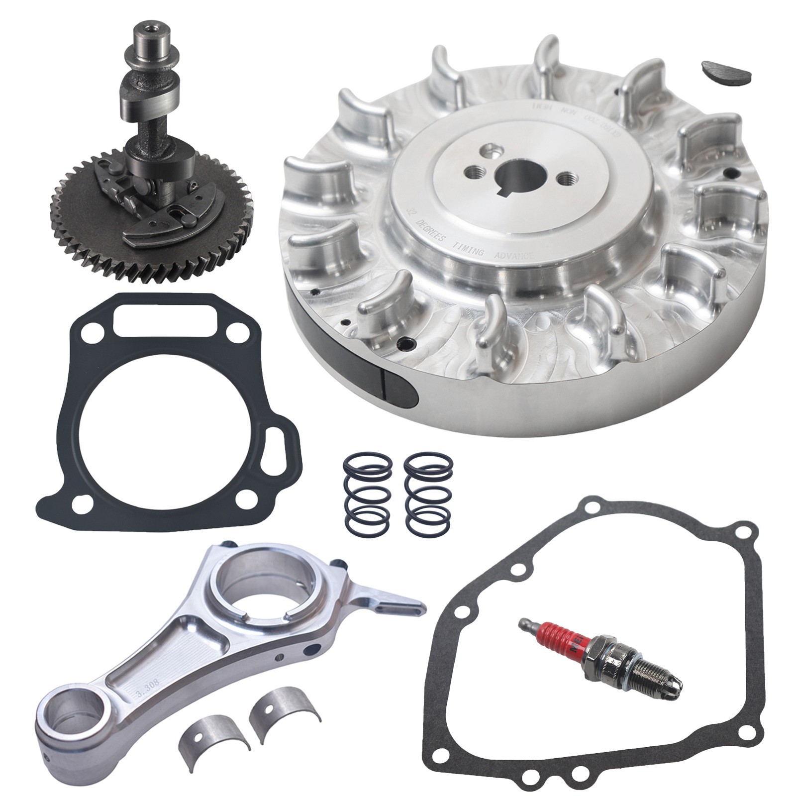 HOT265 Camshaft w Connecting Rod (3.308