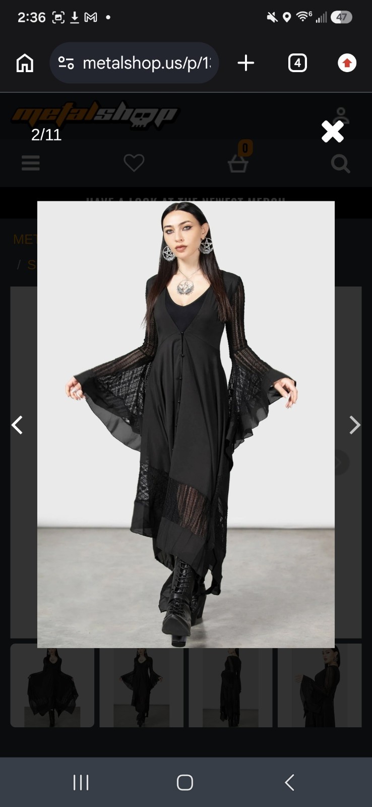 Killstar Valdermerca Dress Killstar Valdermerca Dress