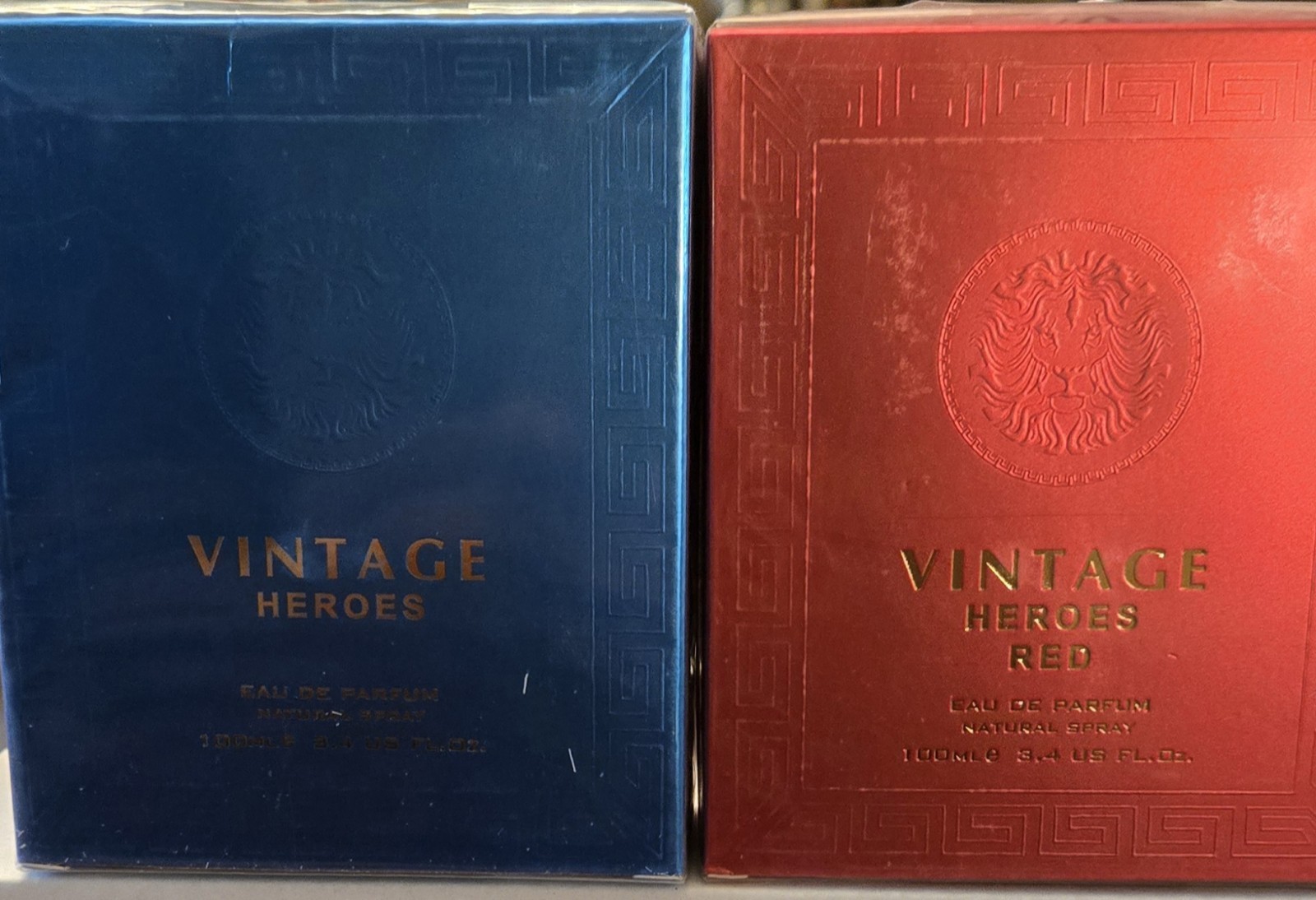 Vintage Heroes Red Secret Plus 3.4oz EDP Spray for Men New Sealed Box