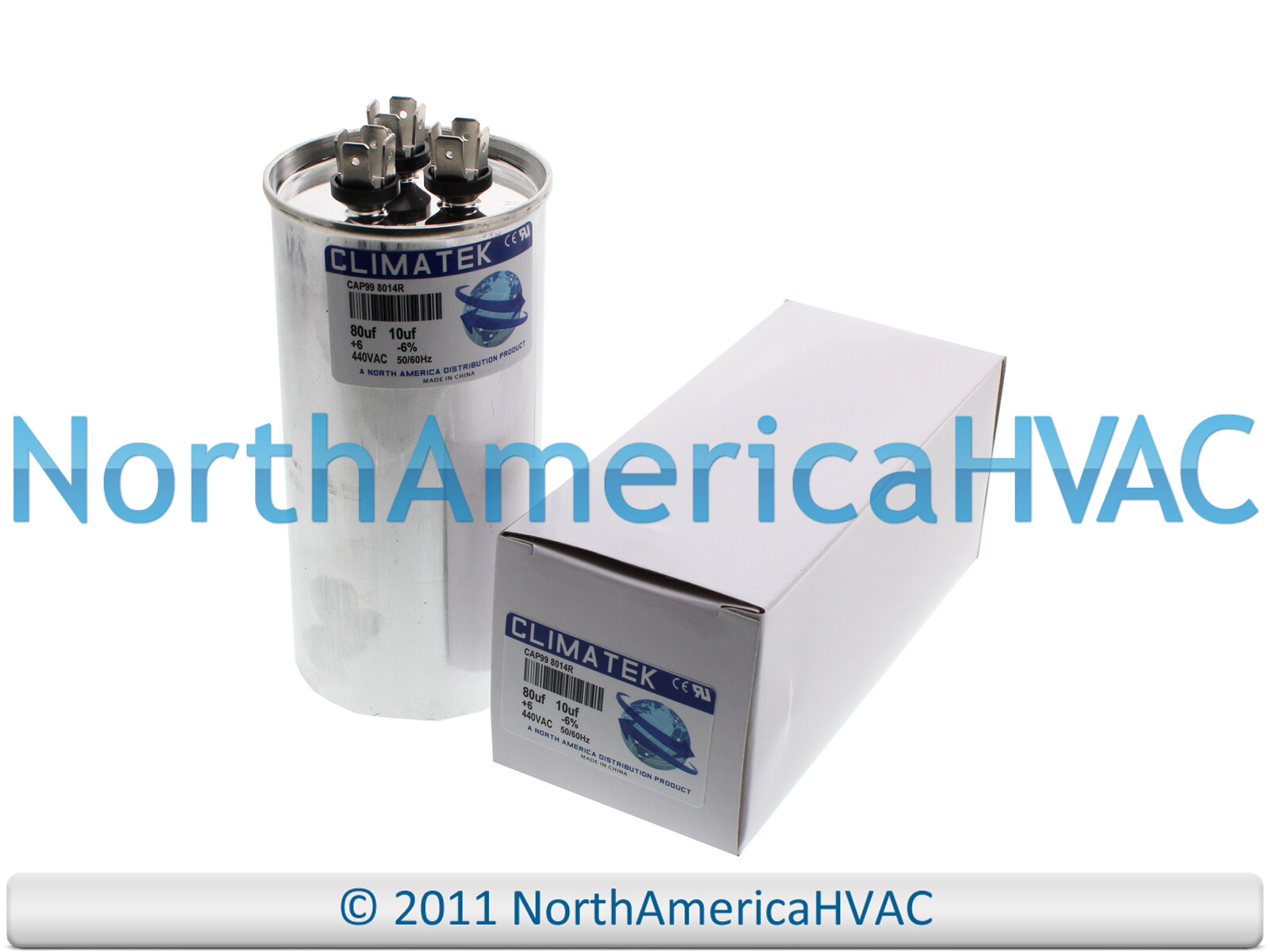 80/10 uf MFD Round 370 / 440 Volt Capacitor Fits Amrad RA2000/37(806+106)
