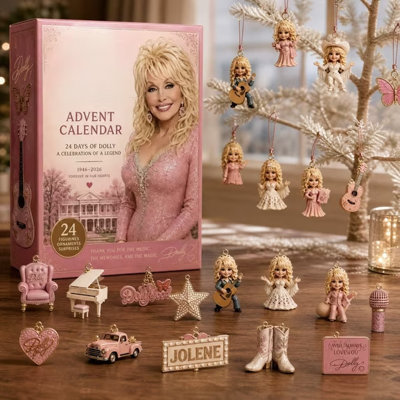 Dolly Parton Advent Calendar 2026 24-Day Christmas Countdown Gift Box Dolly Parton Advent Calendar 2026 24-Day Christmas Countdown Gift Box