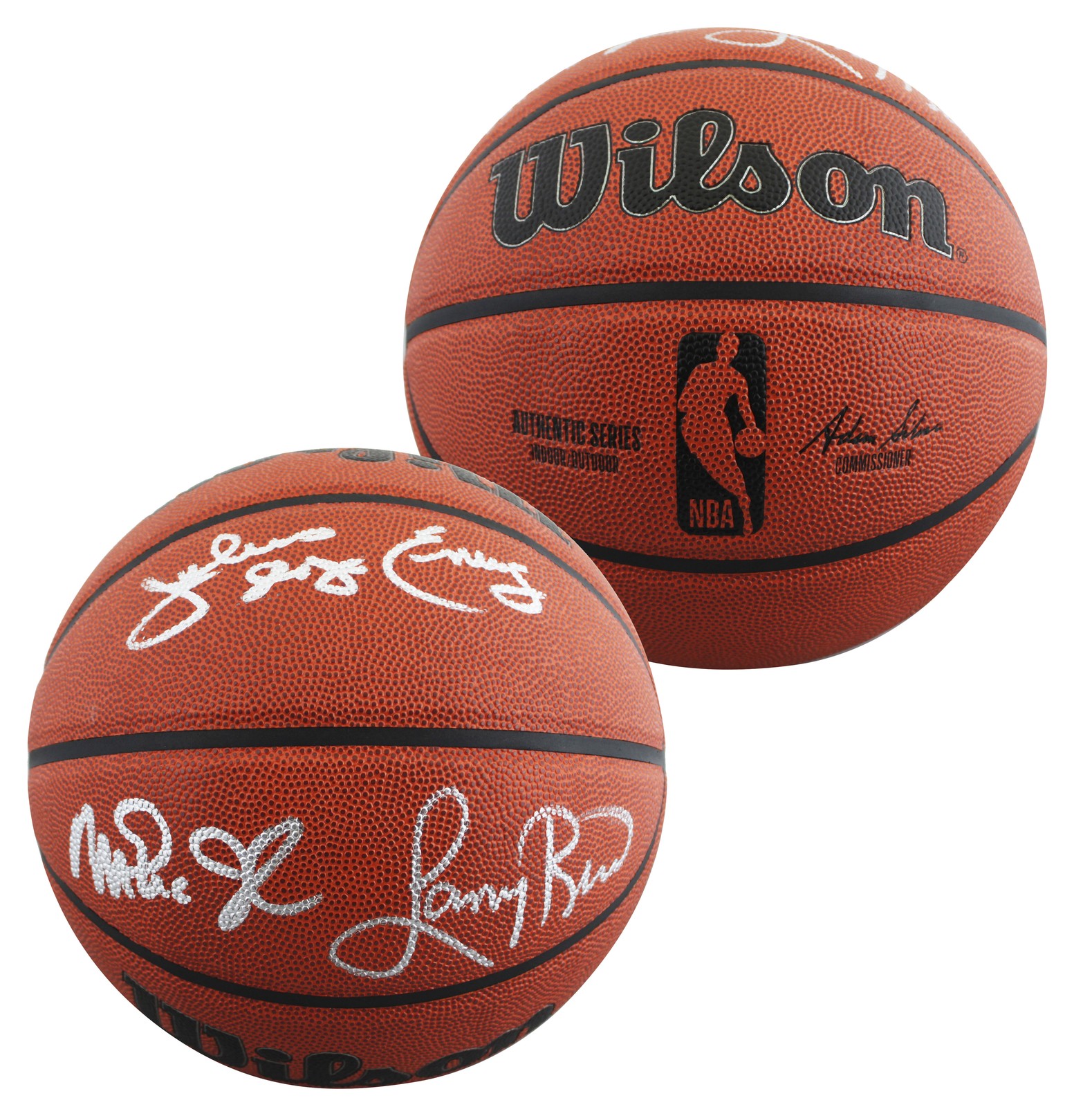 Magic Johnson, Larry Bird & Julius \