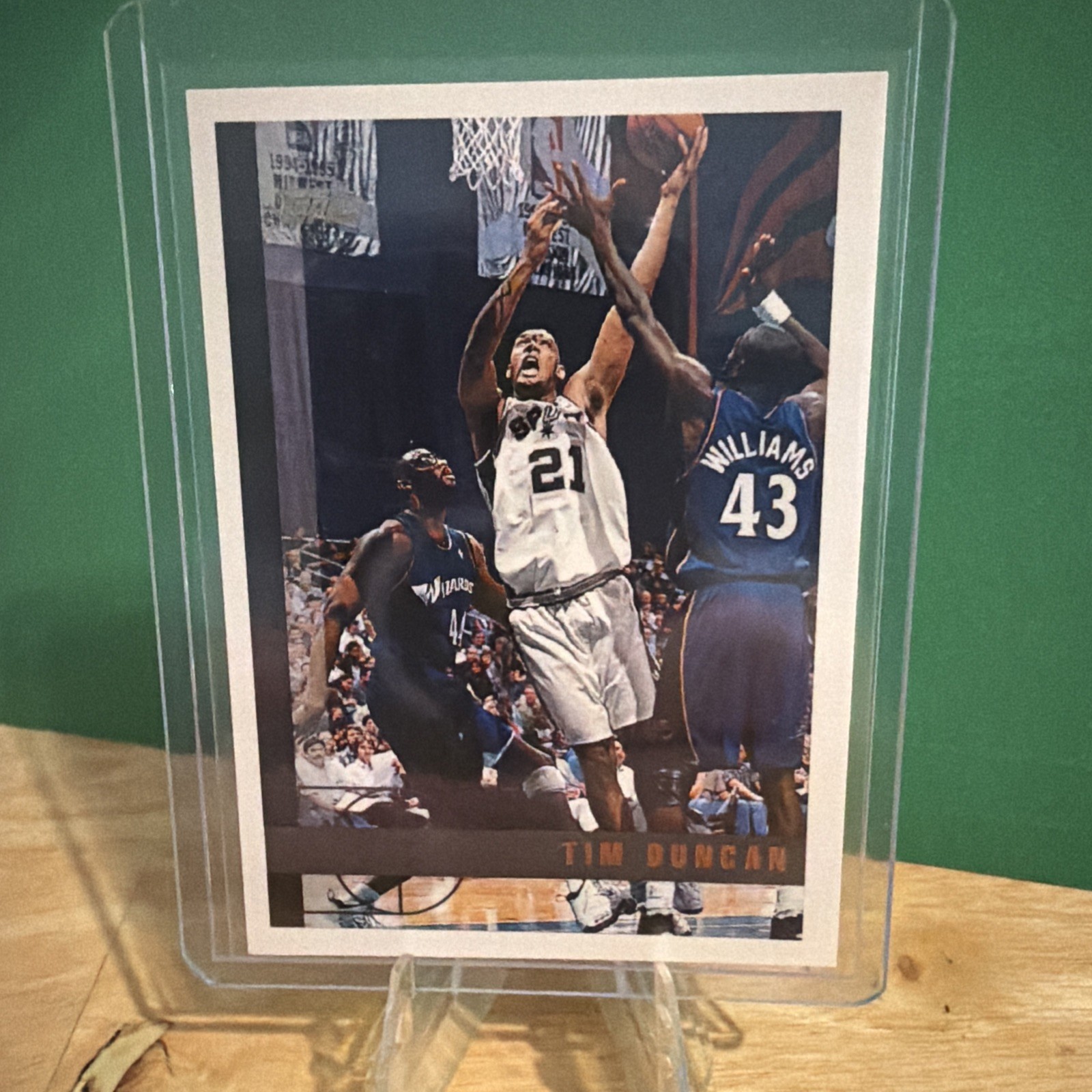 1997-98 Topps Tim Duncan #115 Rookie Card RC San Antonio Spurs HOF 1997-98 Topps Tim Duncan #115 Rookie Card RC San Antonio Spurs HOF