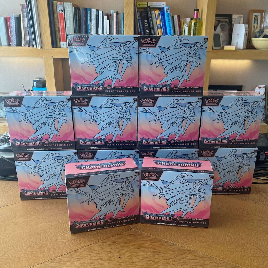 Pokémon Center Elite Trainer Box x2 Chaos Rising Pokémon TCG - factory sealed ✅