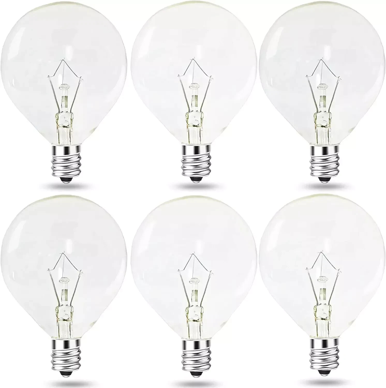 (6 Packs)Scentsy Light Bulbs for Warmer - 25 Watt Bulb for Full Size Wax Melt