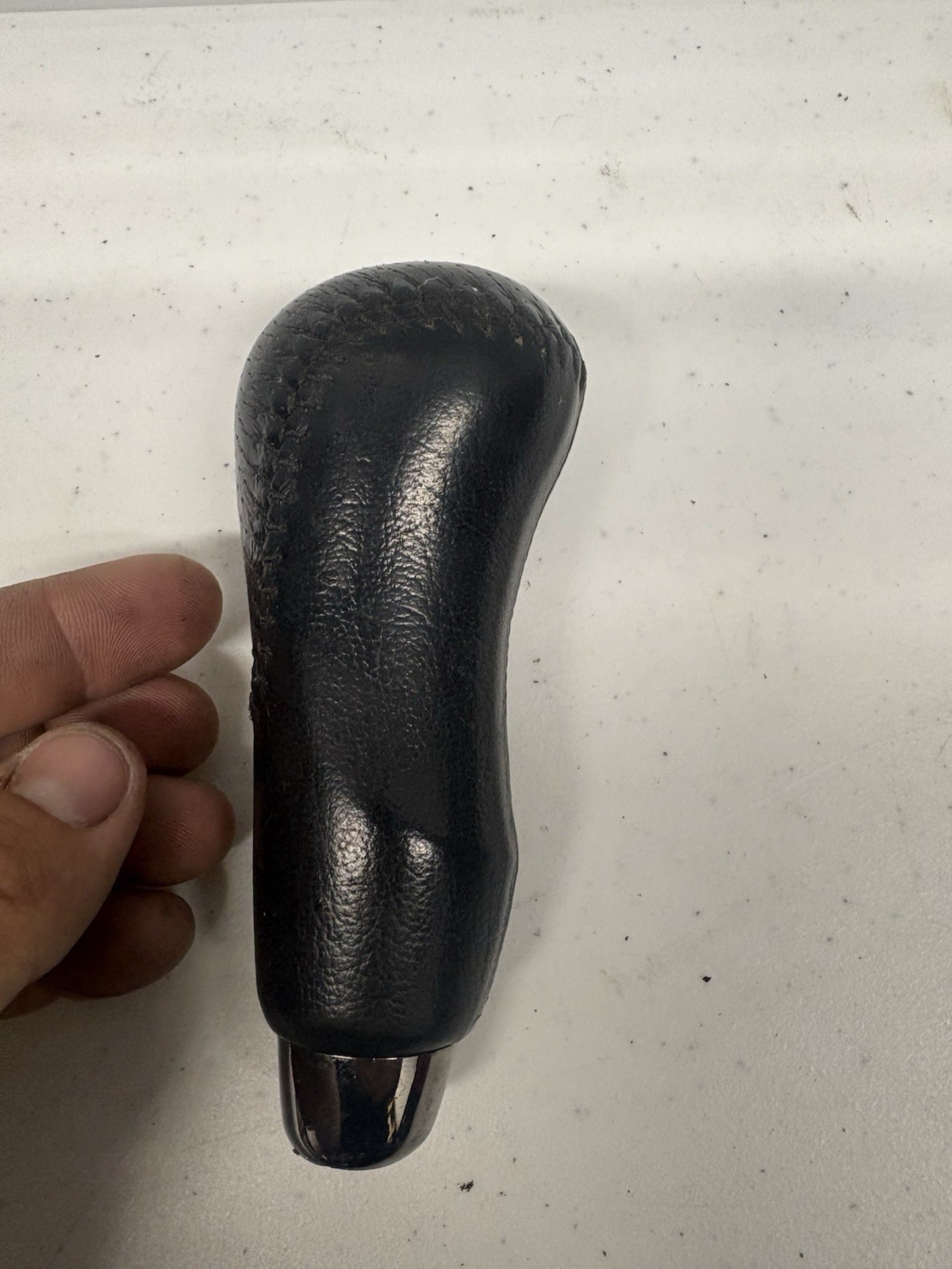 2000-2004 OEM Subaru Outback  Stitched Leather Automatic Gear Shifter Knob