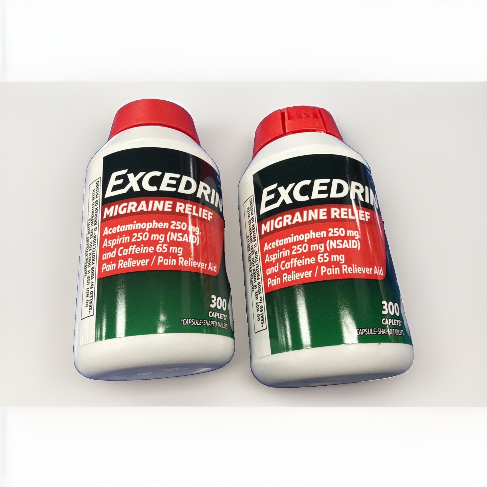 Excedrin Acetaminophen/Aspirin Migraine Tablets - 600Count Excedrin Acetaminophen/Aspirin Migraine Tablets - 600Count