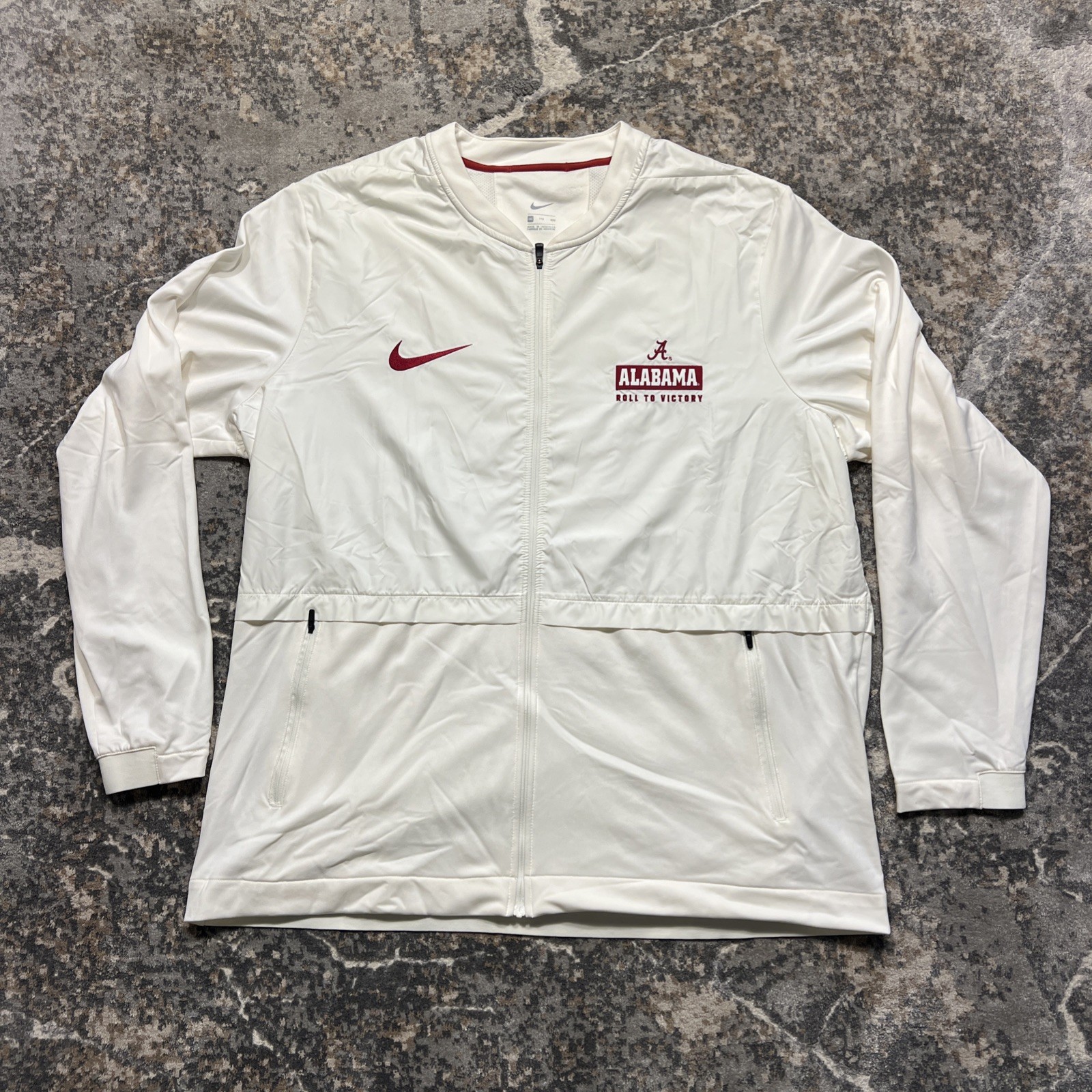 Nike Alabama Crimson Tide Sideline Elite Hybrid Rivalry Jacket Men\'s 2XL