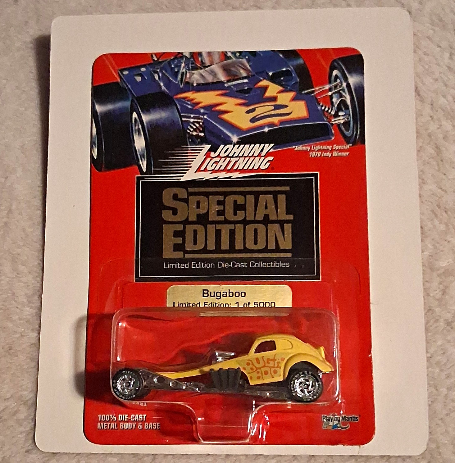 Johnny Lightning Special Edition Bugaboo 1970 1:64 Yellow Diecast LE Unopened