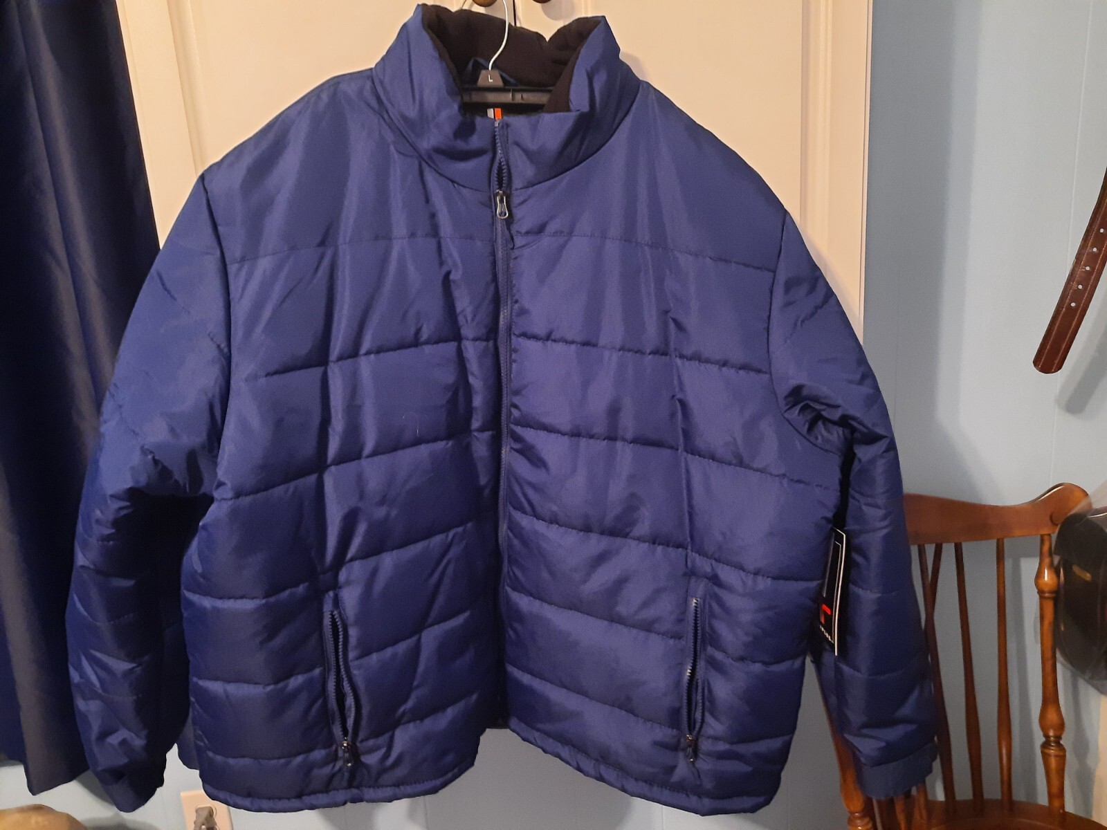 HIGH QUALITY Surplus Big Men\'s Blue Puffer Jacket size 3XL - FAST 