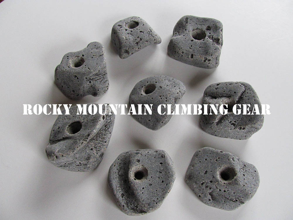 30 KIDS Bolt on Rock Climbing Holds Without Hardware