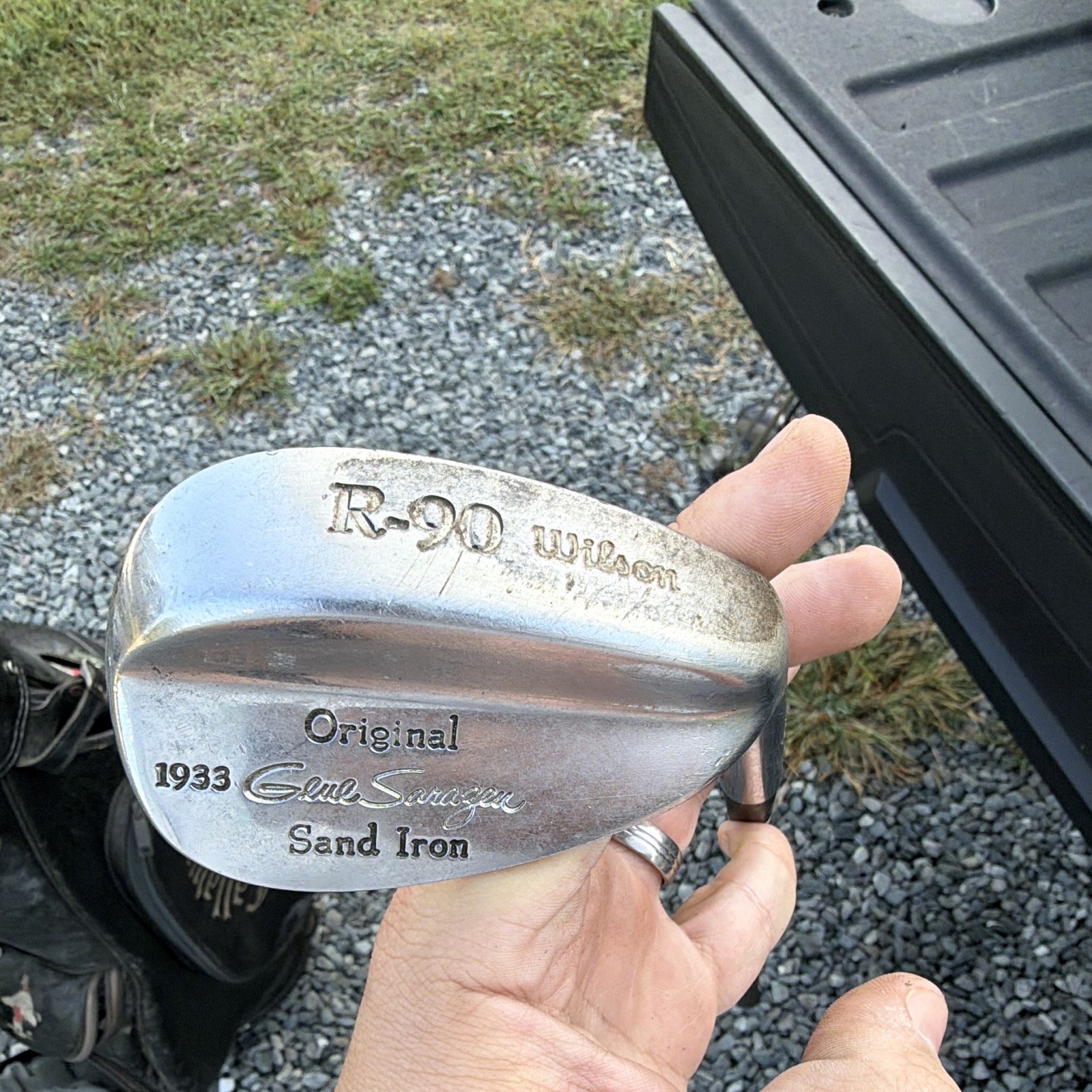 Wilson R-90 Original 1933 Gene Sarazen Sand Iron Wedge RH Vintage