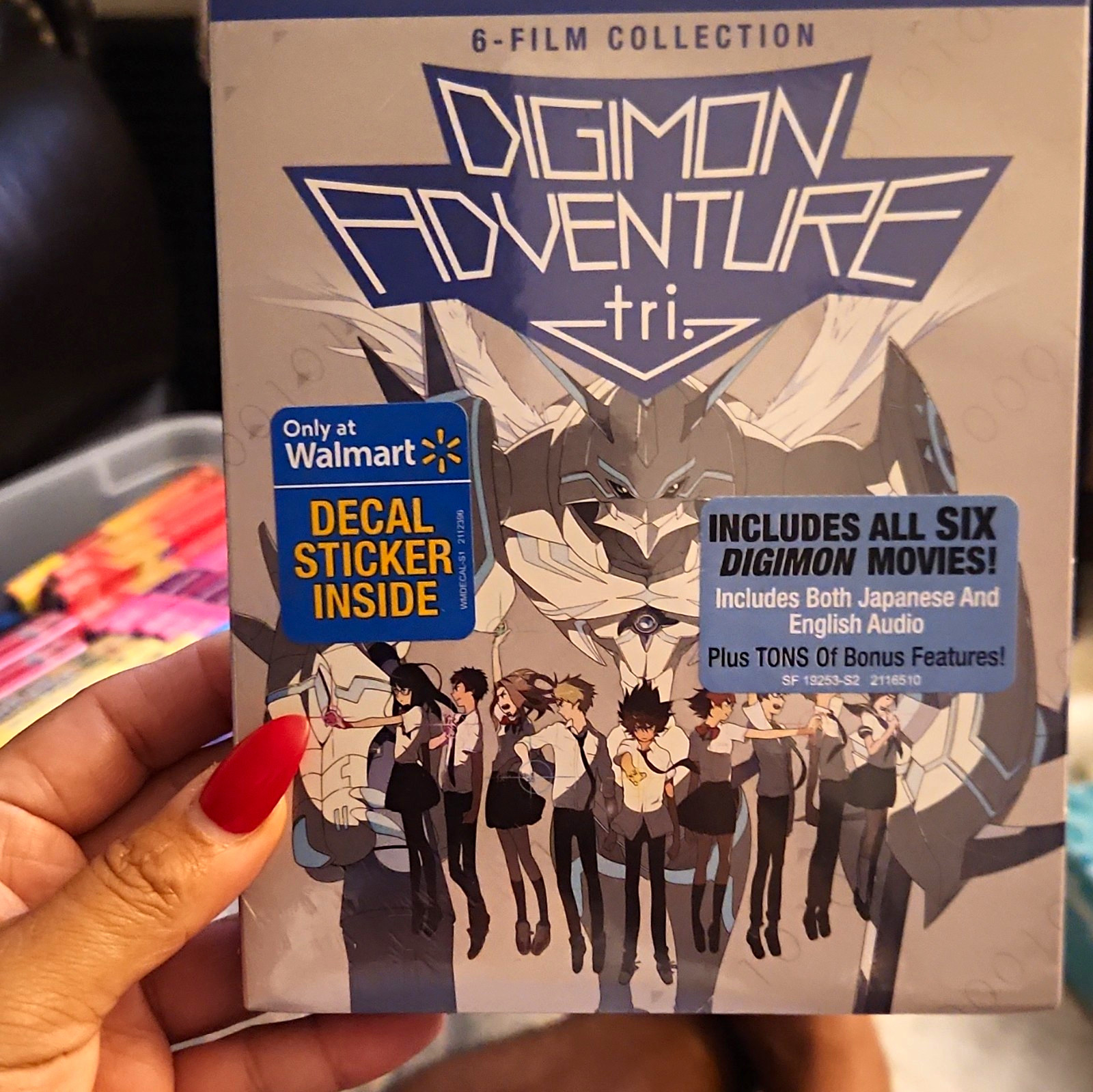 Digimon Adventure tri. 6-Film Collection Blu-ray English/Japanese Subtitles NR