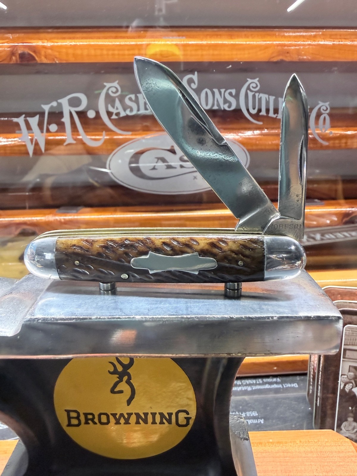Robeson Shuredge 828 Two Bladed Green Bone Excellent Function Robeson Shuredge 828 Two Bladed Green Bone Excellent Function