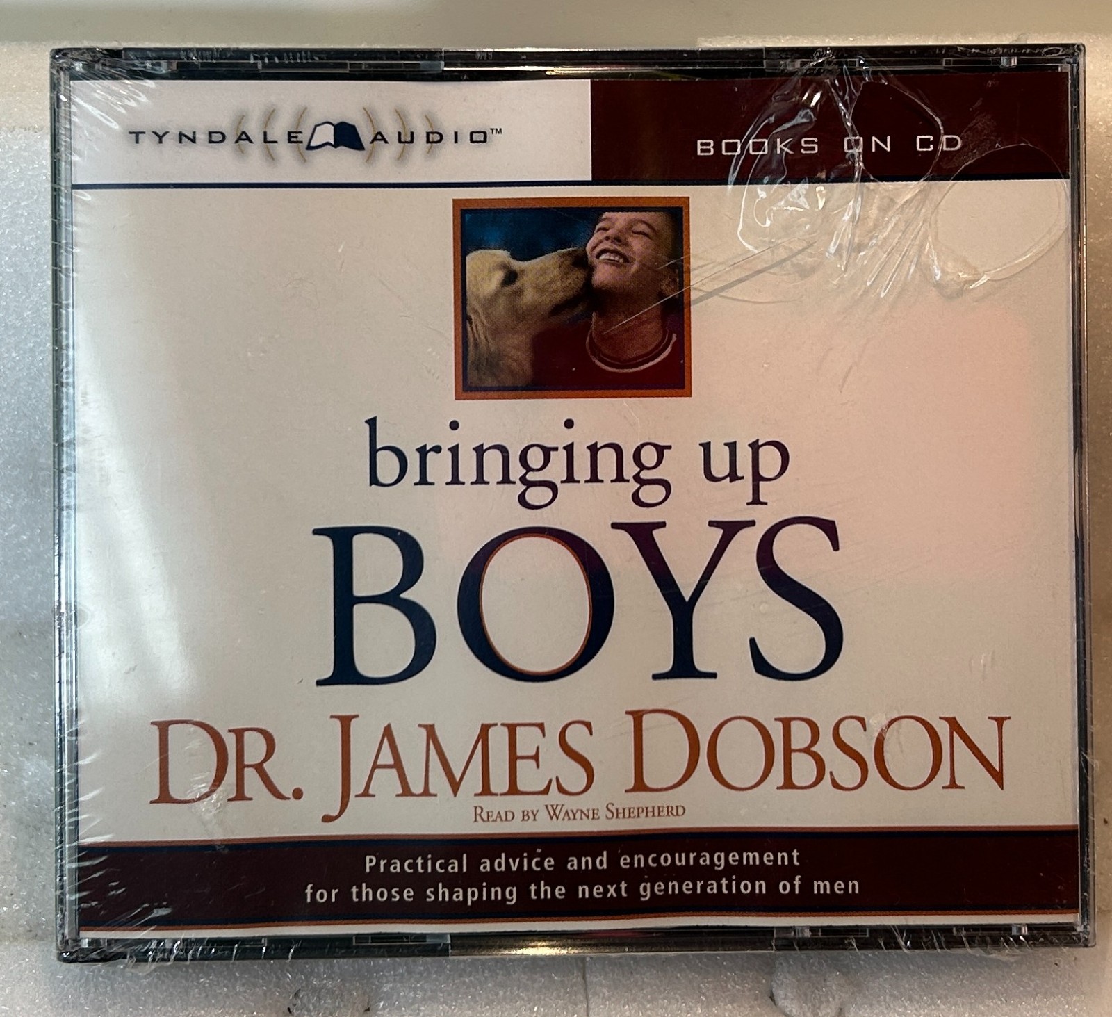 Bringing up Boys by Dr. James Dobson (Audiobook, 6 CD, 2001) NEW SEALED