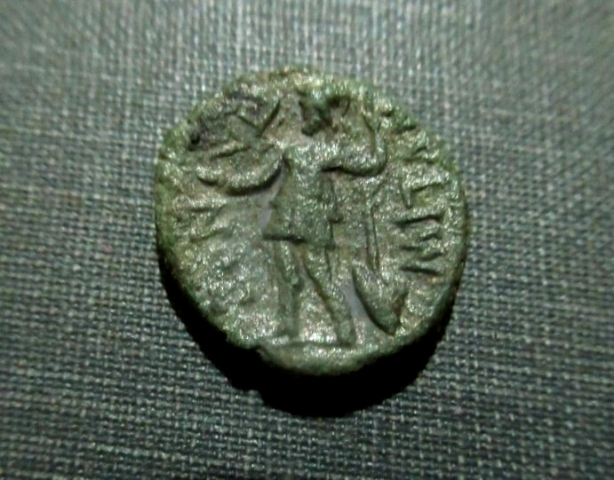SICILY, Panormos. After 200 BC. Æ 15 mm  Zeus / Warrior