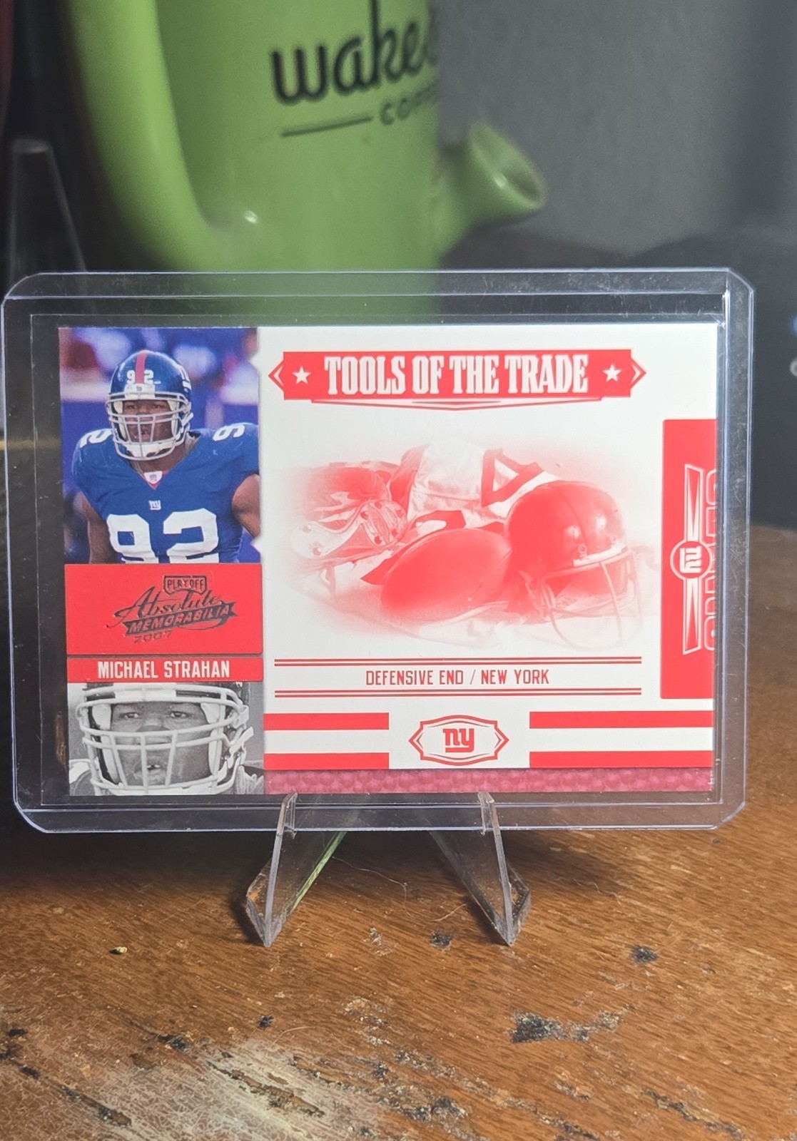 2007 Playoff Absolute Memorabilia - Tools of the Trade Michael Strahan #TOT-111