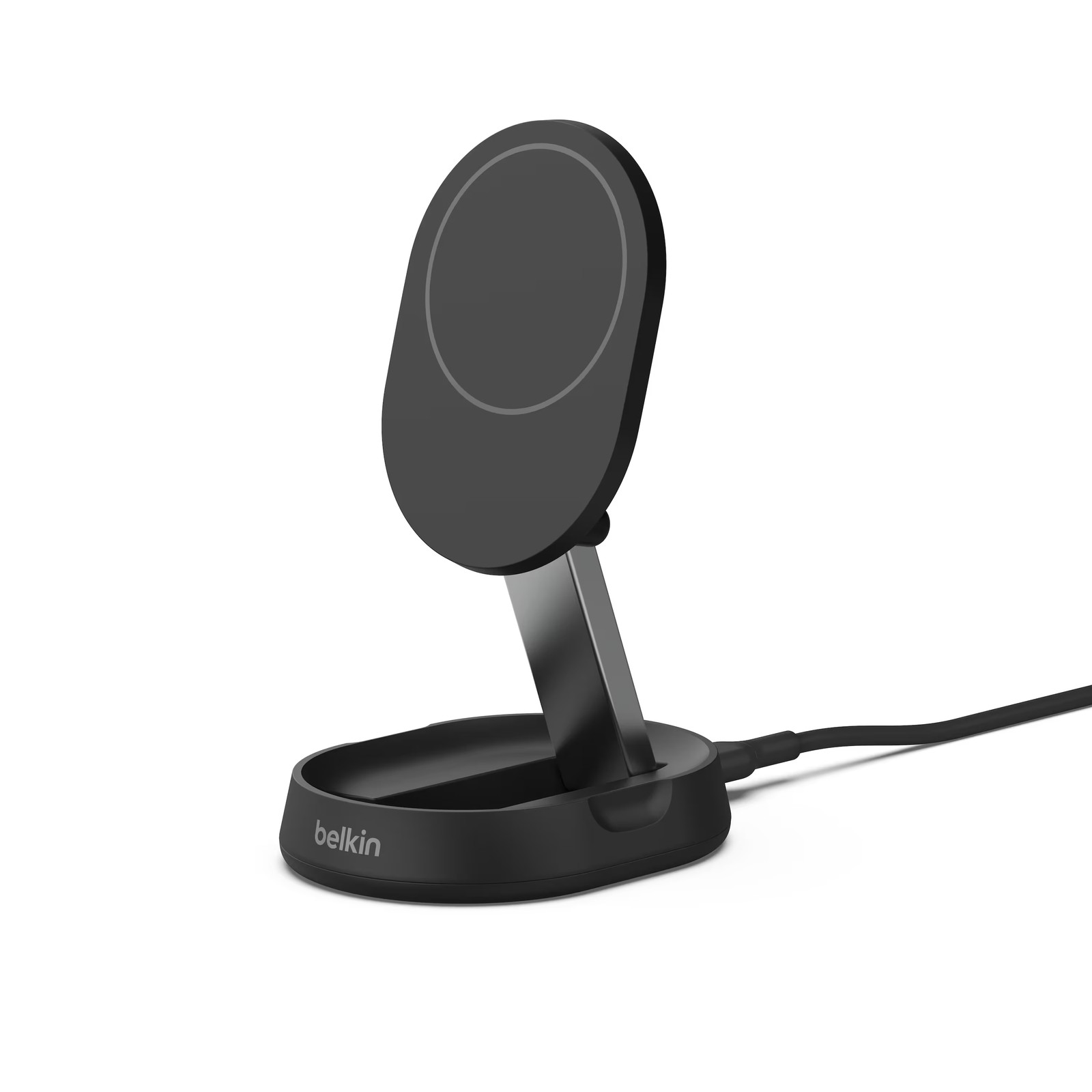 Belkin - Convertible Magnetic Charging Stand 15W - MagSafe-Compatible Fast Qi...