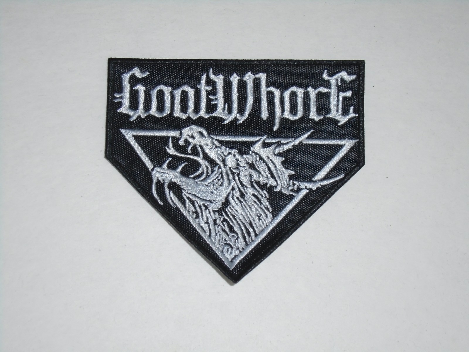 GOATWHORE BLACK METAL EMBROIDERED PATCH