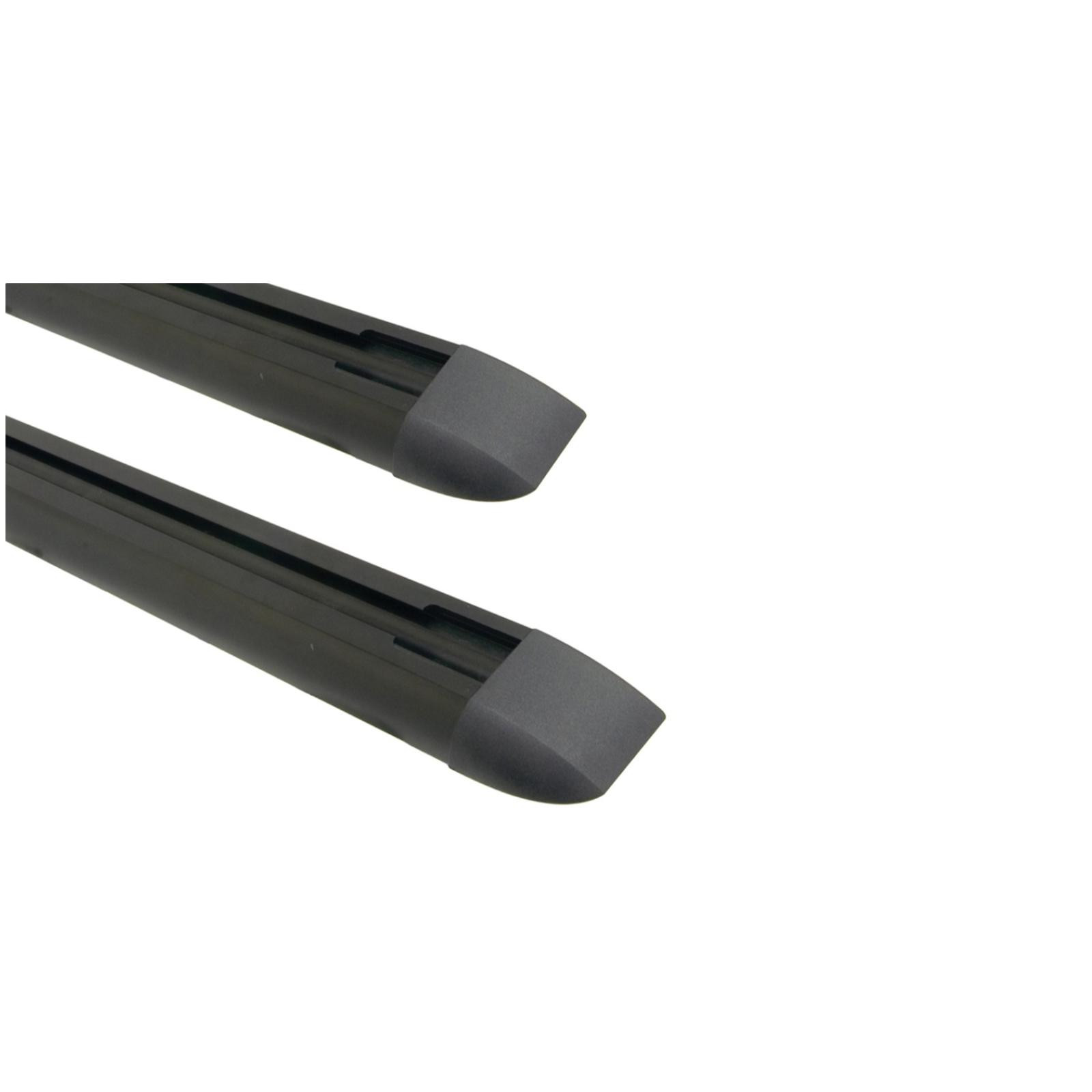 Rhino-Rack RTC16 Universal Set of 2 Black High Quality RTC Tracks Set w End Caps Rhino-Rack RTC16 Universal Set of 2 Black High Quality RTC Tracks Set w End Caps