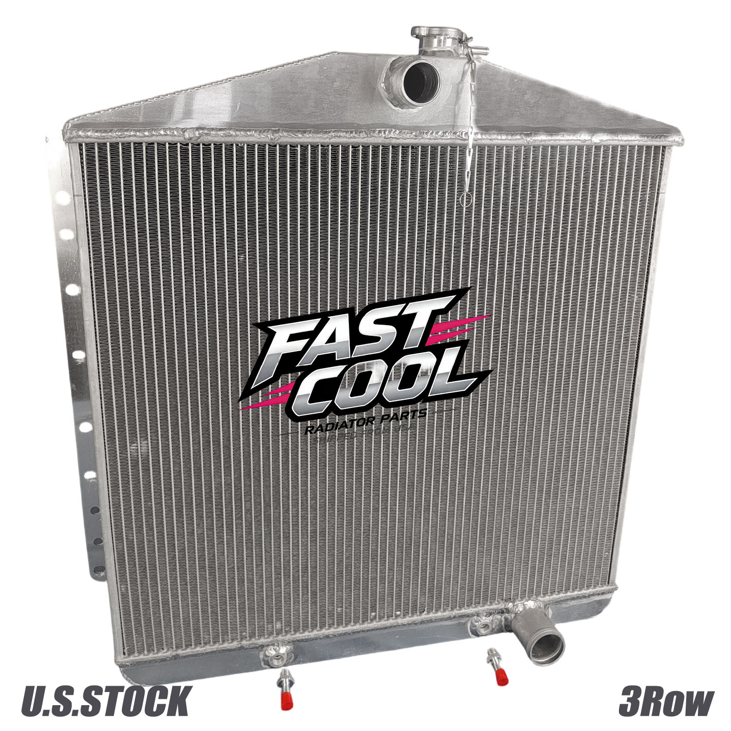 3Row Radiator fit 1954-1956 1955 Oldsmobile Super 88,Starfire Chevy Conversion