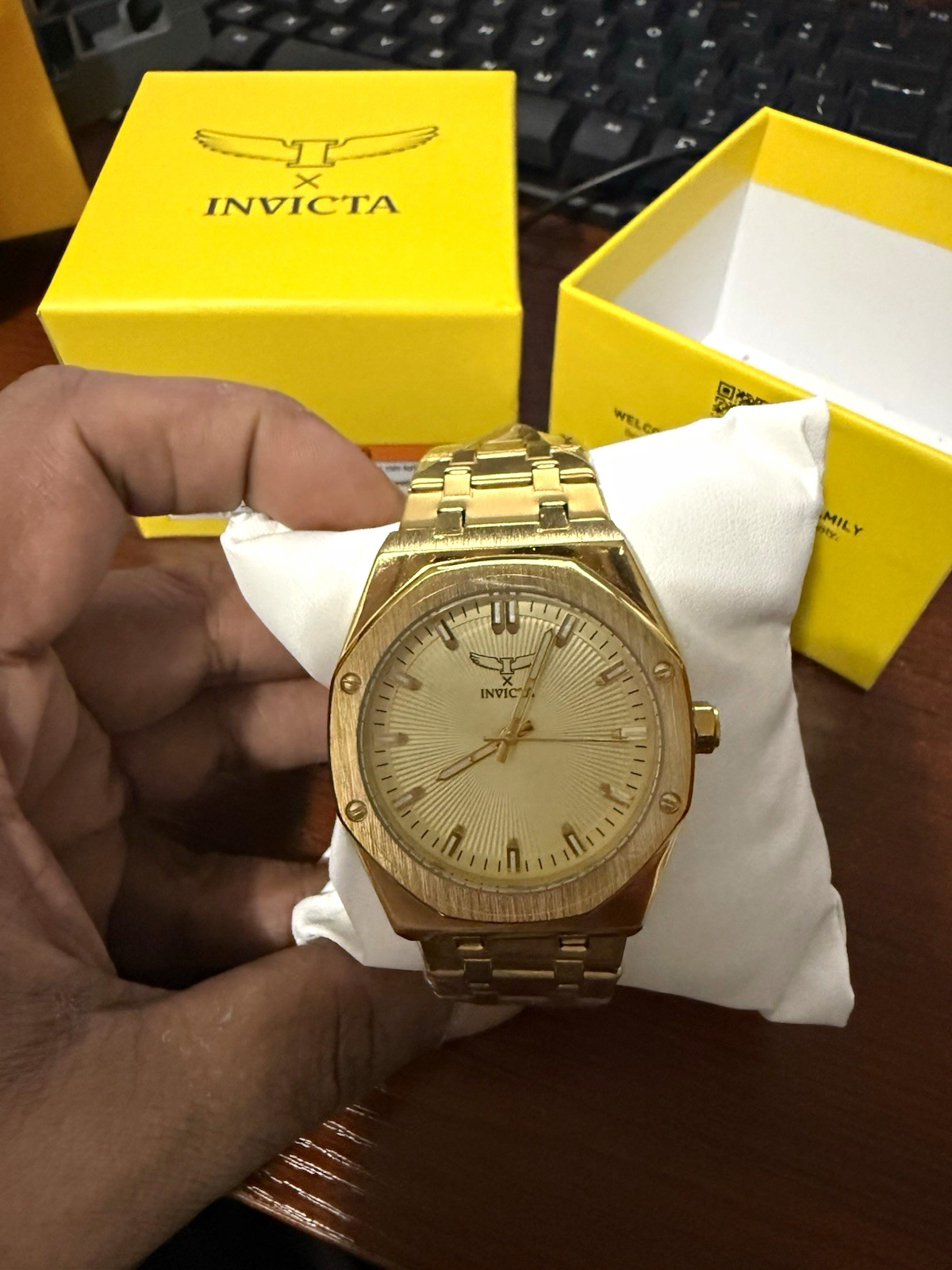 49332 - Invicta Speedway Victorious Men's Watch - 42mm, Gold (49332) #7