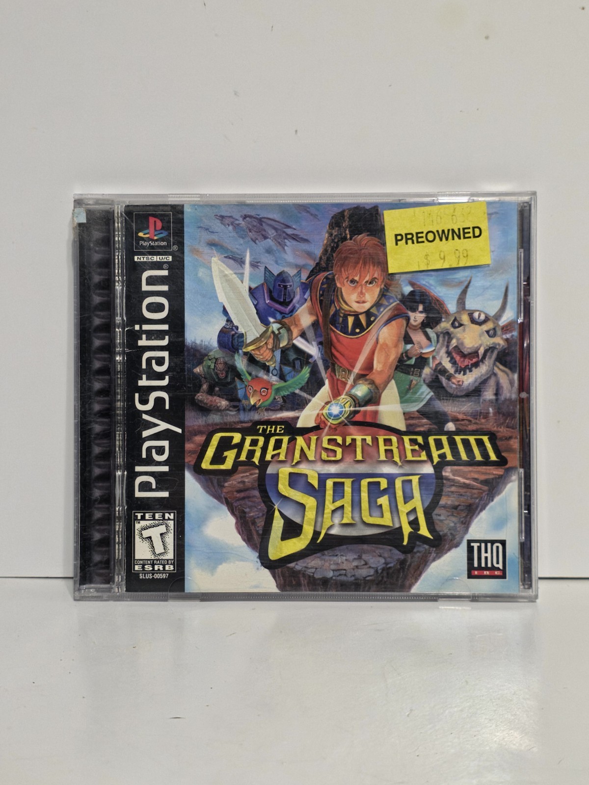 THQ The Granstream Saga PS1 1997 NTSC-U/C T Role Playing JRPG Manual Included THQ The Granstream Saga PS1 1997 NTSC-U/C T Role Playing JRPG Manual Included