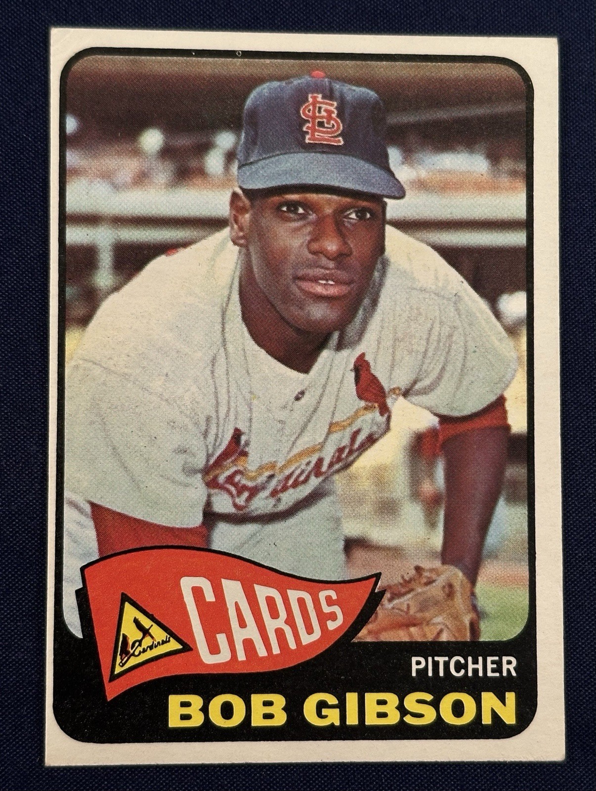 Bob Gibson 1965 Topps #320 St. Louis Cardinals HOF