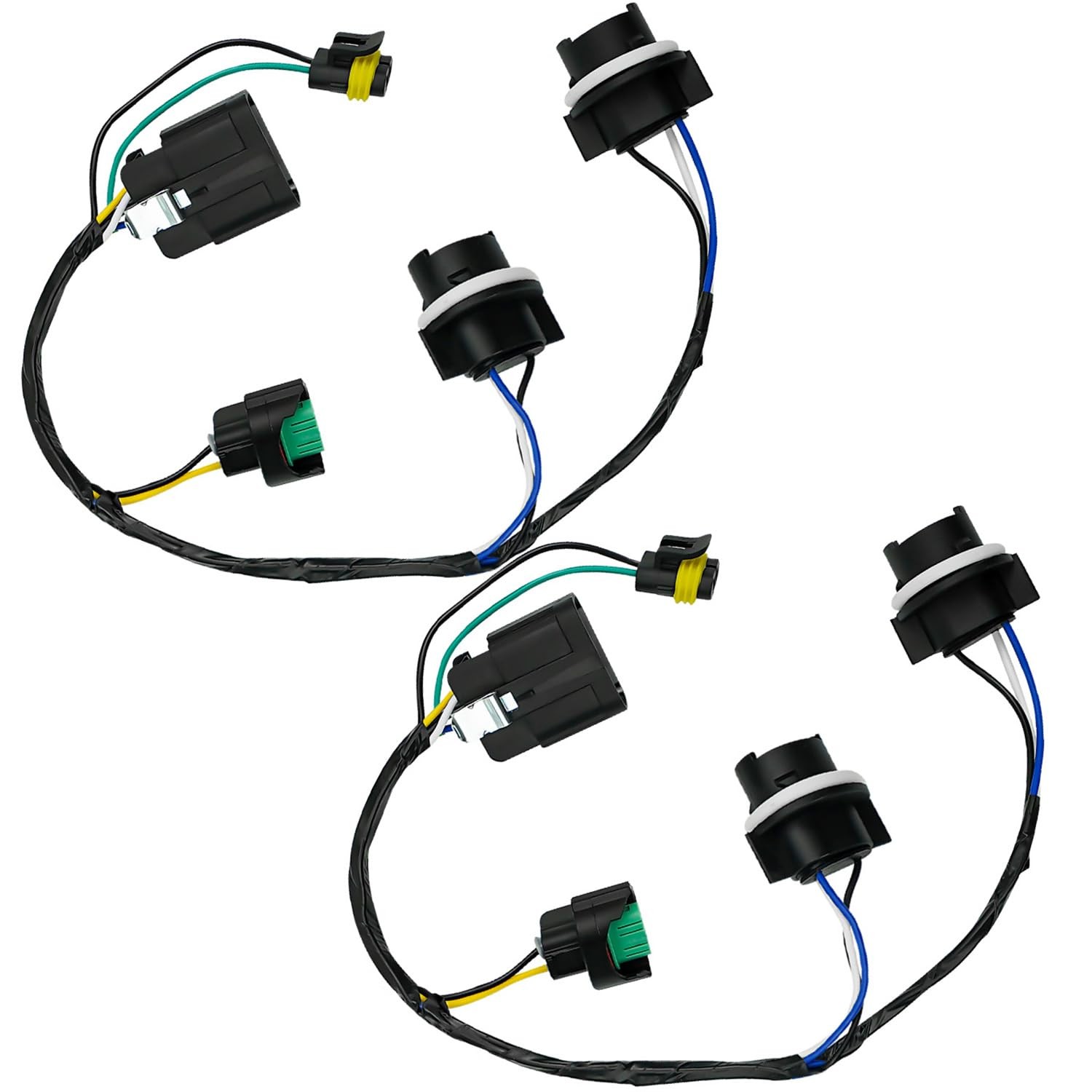 Front Right and Left Headlight Wiring Harness Fit for Chevrolet Silverado GMC.. Front Right and Left Headlight Wiring Harness Fit for Chevrolet Silverado GMC..