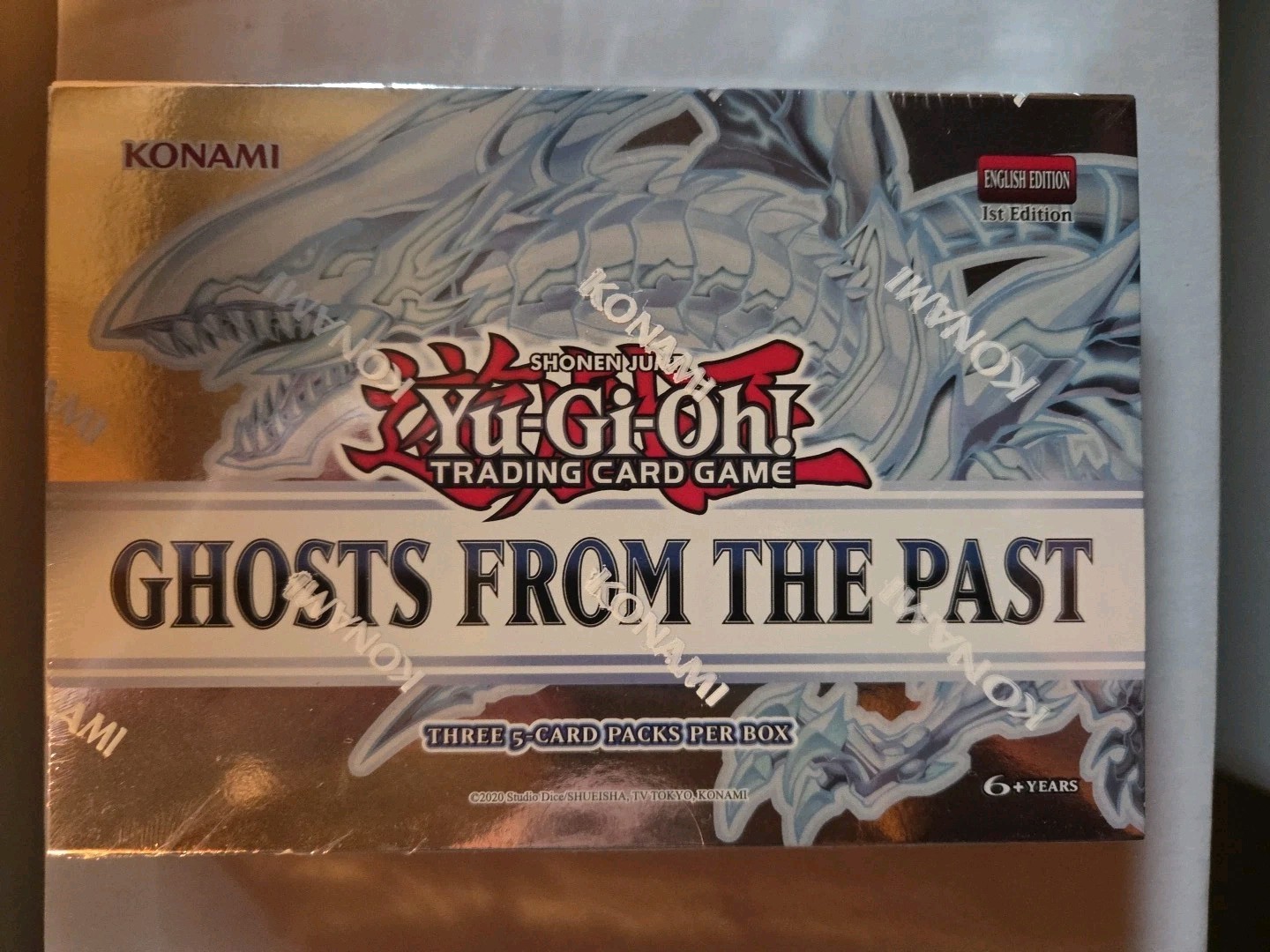 Yu-Gi-Oh 1st Edition GHOSTS FROM THE PAST MINI-BOX | 3 PACKS PER BOX SEALED Yu-Gi-Oh 1st Edition GHOSTS FROM THE PAST MINI-BOX | 3 PACKS PER BOX SEALED