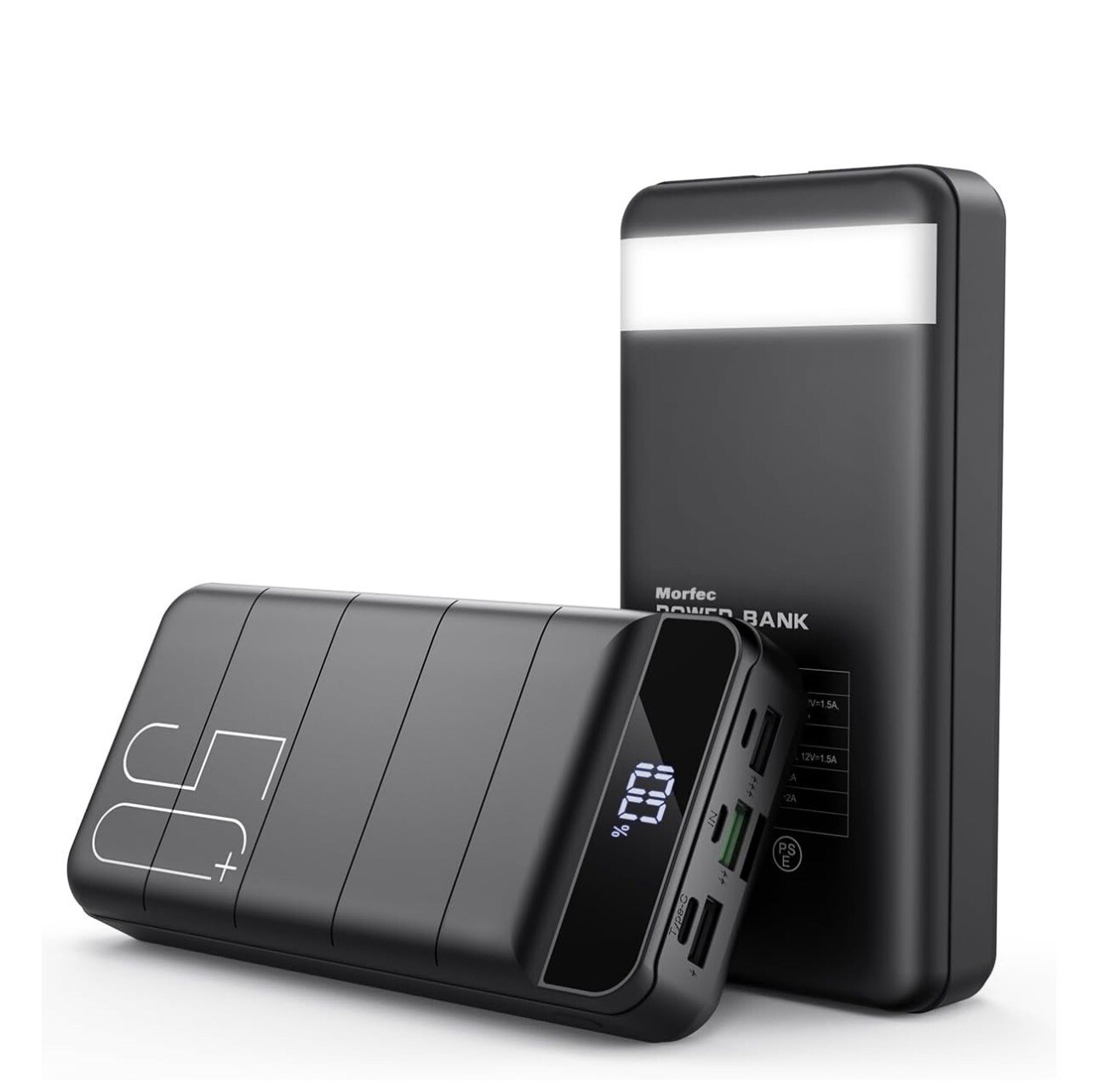 Power Bank Fast Charging 50000mAh - 22.5W Portable Charger USB C Quick Charge