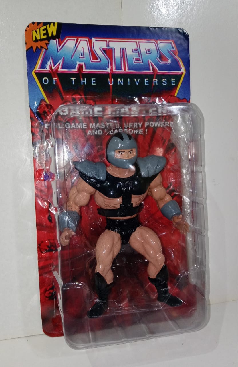 HE MAN FIGURE GAME MASTER CUSTOM FILMATIONMOTU MOC - SKELETOR , HORDAK 