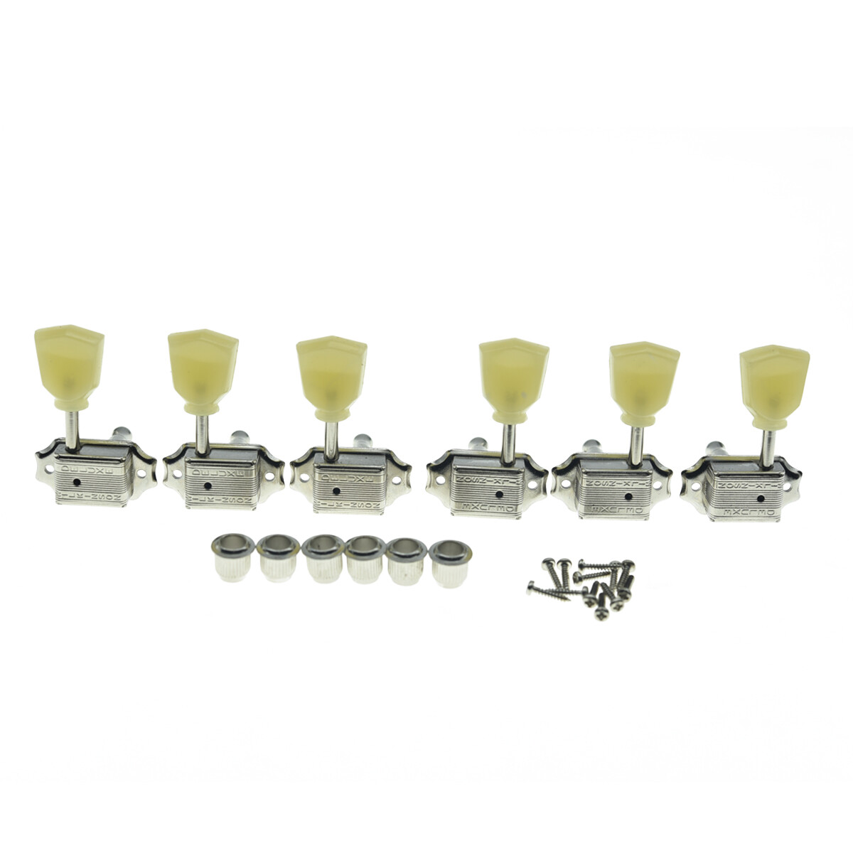 Wilkinson 3x3 Deluxe Vintage Guitar Machine Heads W/ String through Post fits LP