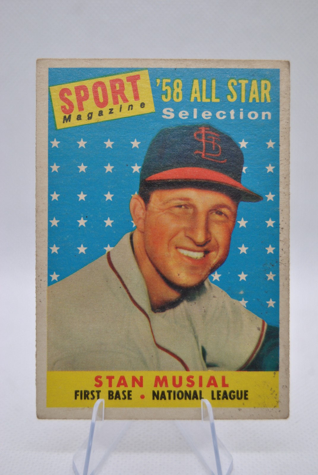 1958 Topps #476 Stan Musial 1958 Topps #476 Stan Musial